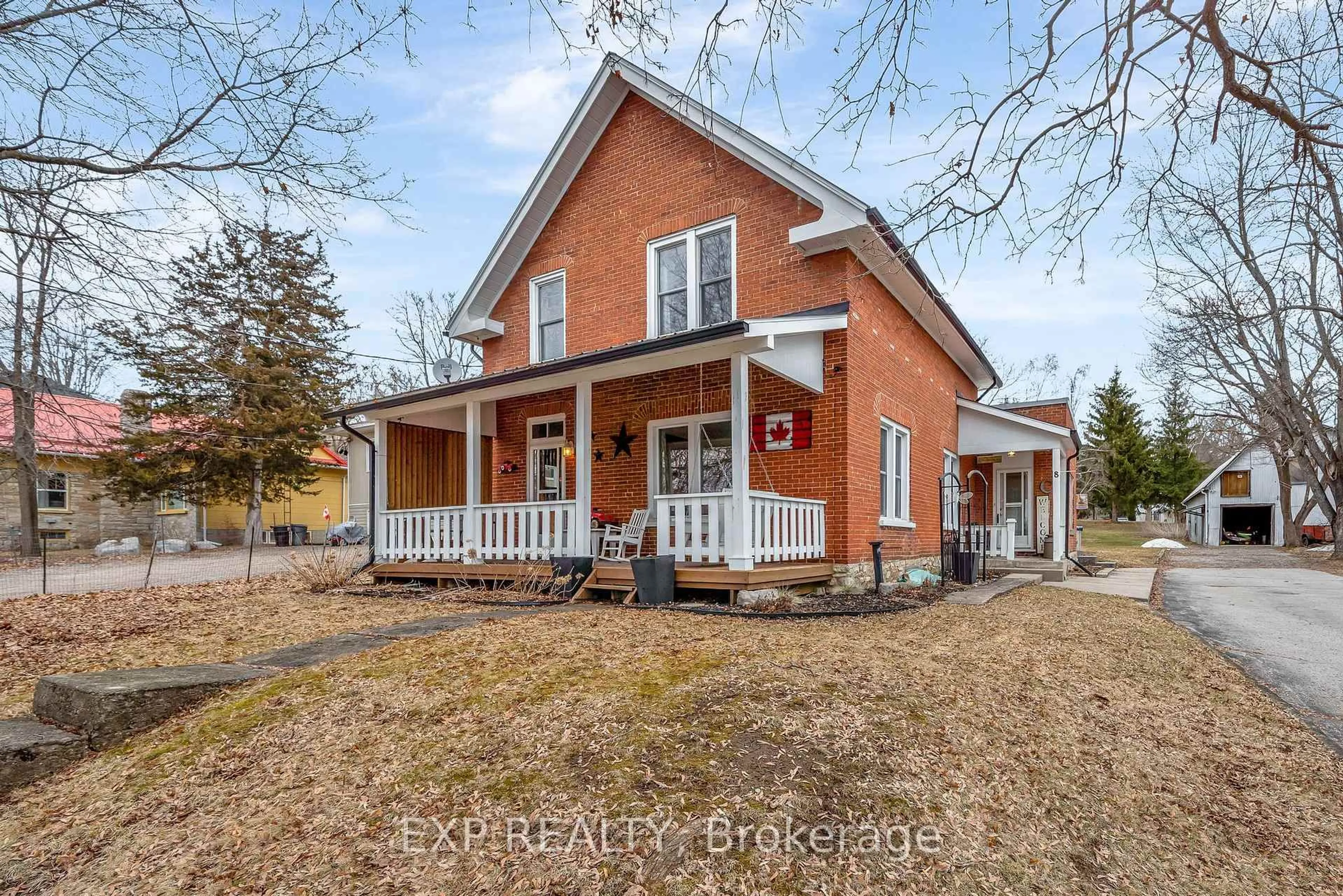 Home with brick exterior material, street for 8 McGill St, Limoges Ontario K0K 2M0
