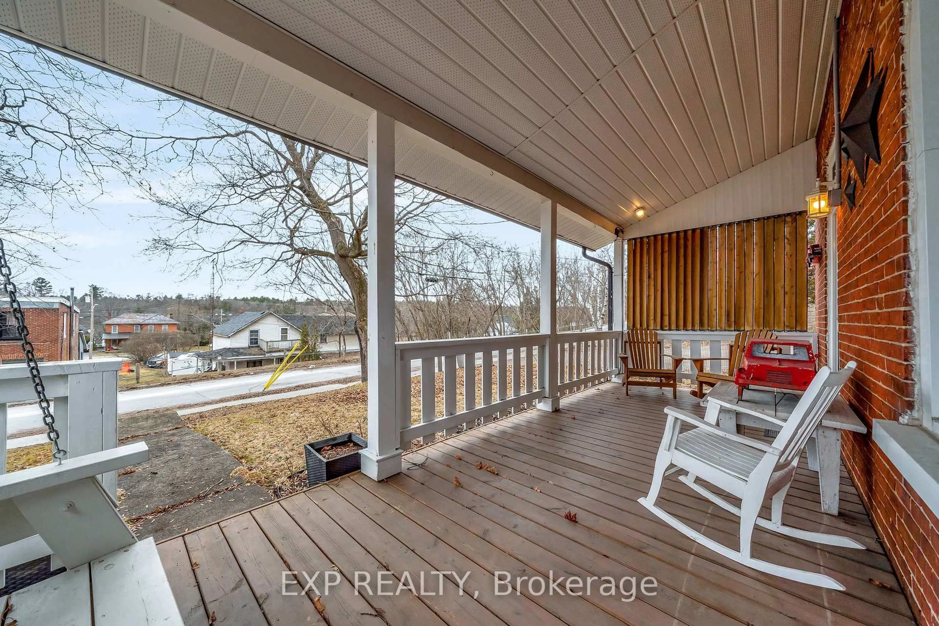 Patio, water/lake/river/ocean view for 8 McGill St, Limoges Ontario K0K 2M0