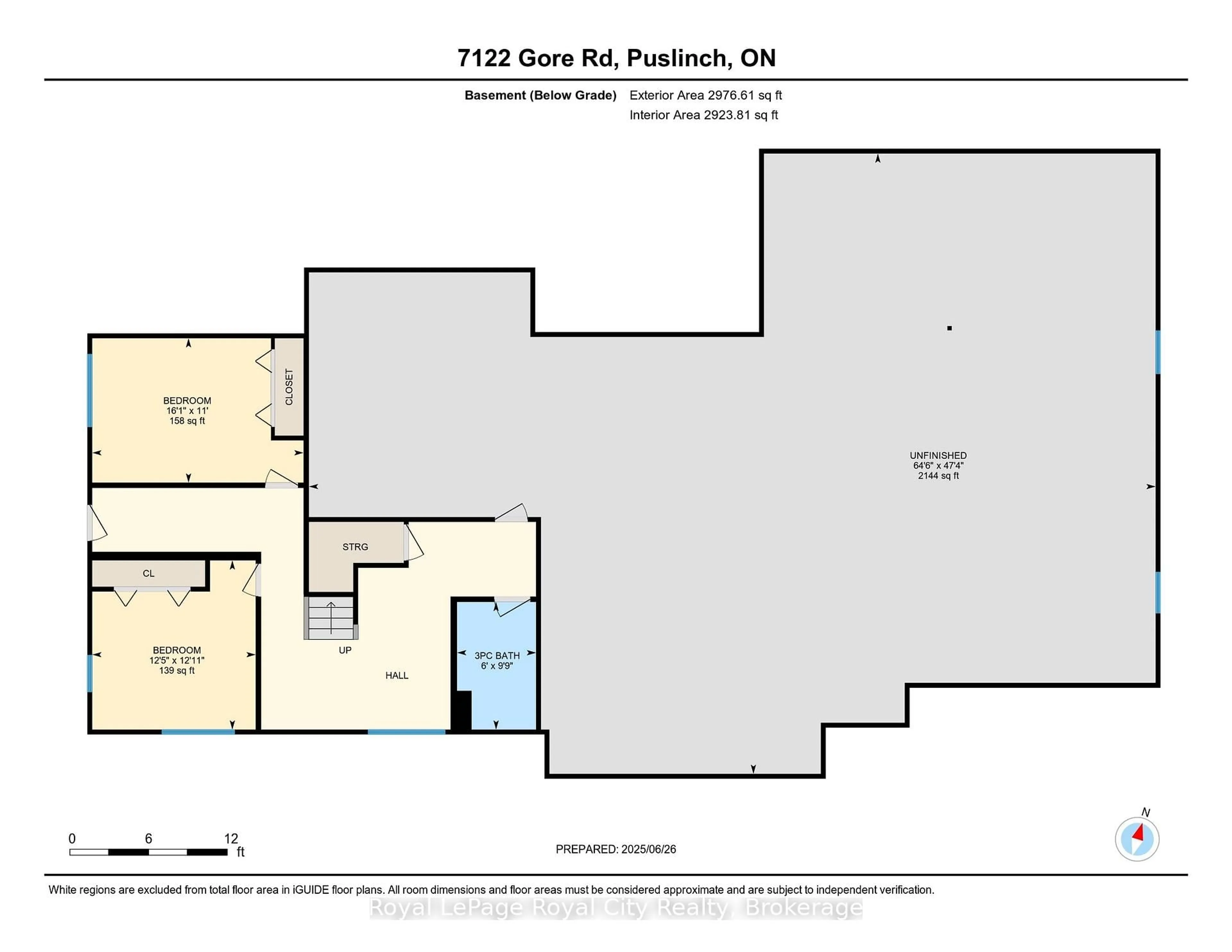 Floor plan for 7122 Gore Rd, Puslinch Ontario N0B 2J0