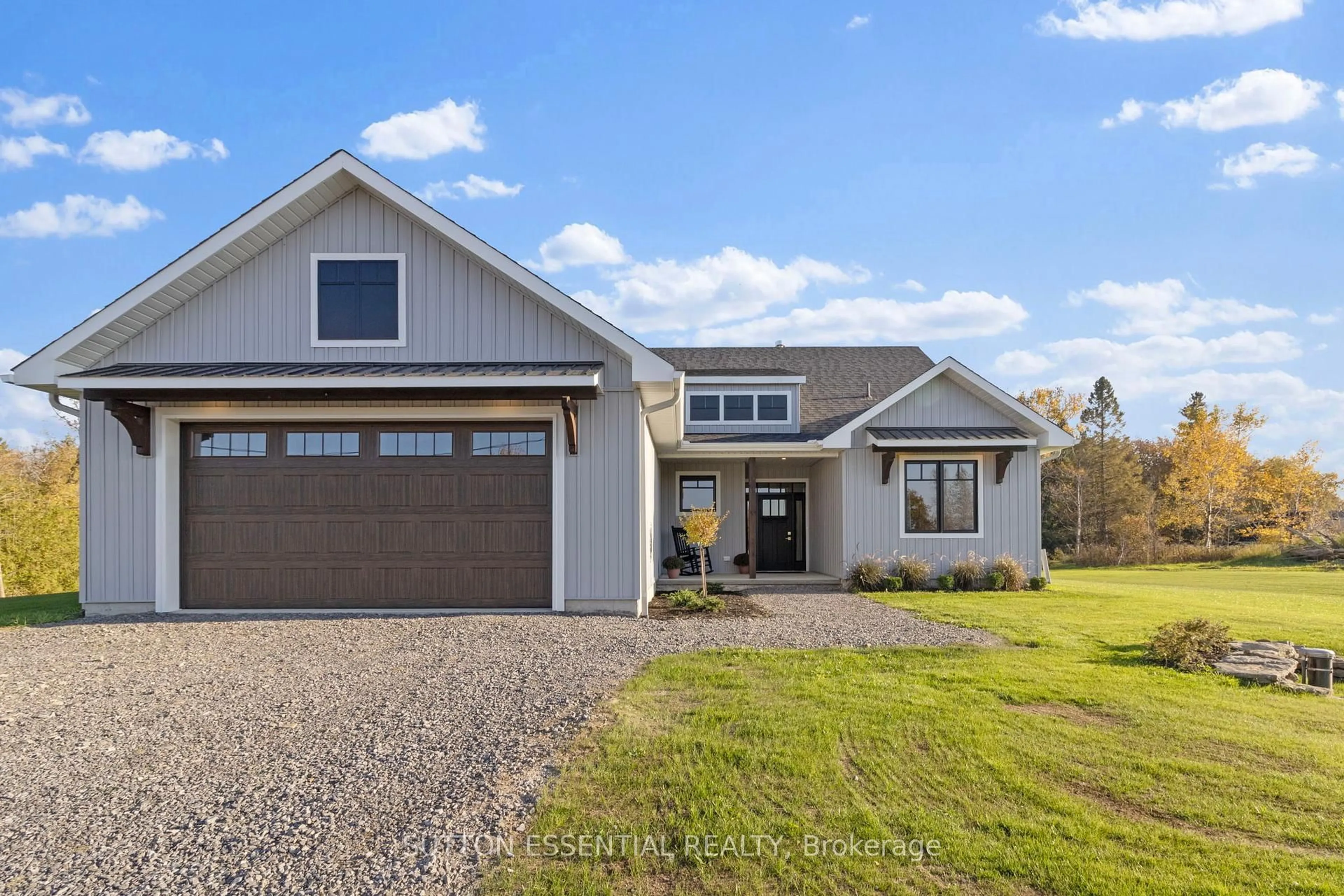 Home with vinyl exterior material, street for 3 Montana Way, Augusta Ontario K6V 5T2