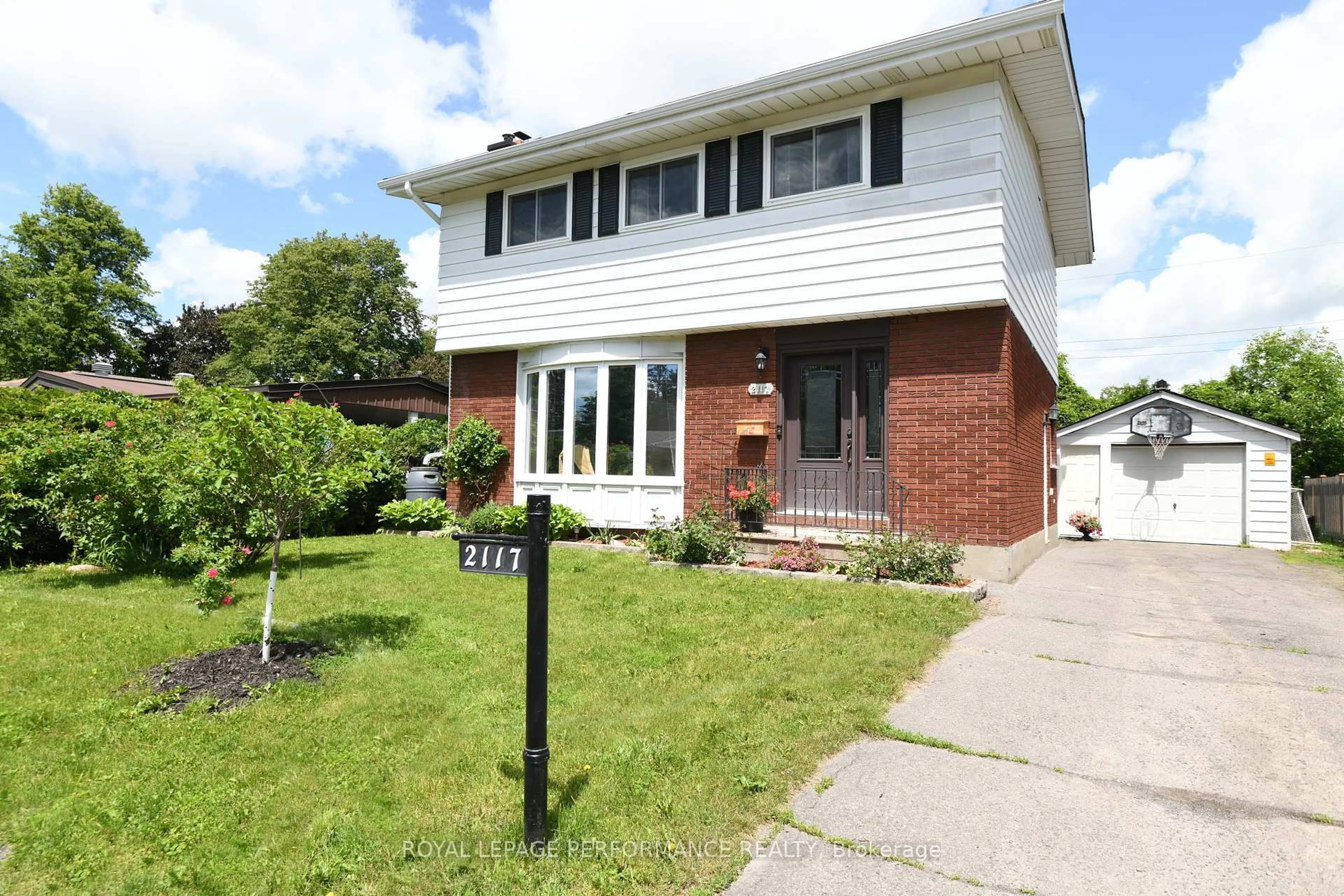 Home with brick exterior material, street for 2117 Valley Dr, Ottawa Ontario K1G 2P6