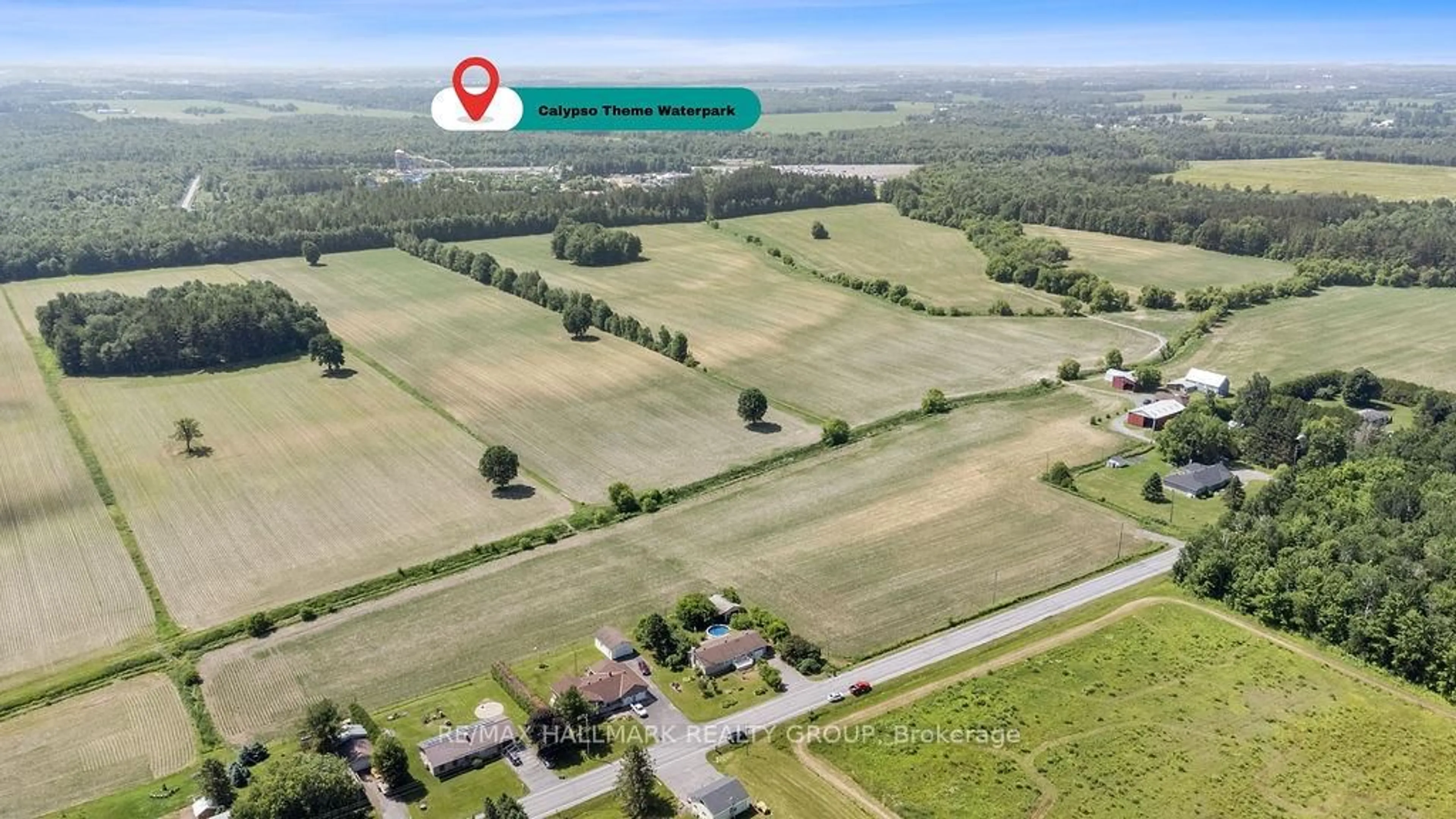 A pic from outside/outdoor area/front of a property/back of a property/a pic from drone, unknown for 1883 Calypso St, The Nation Ontario K0A 2M0