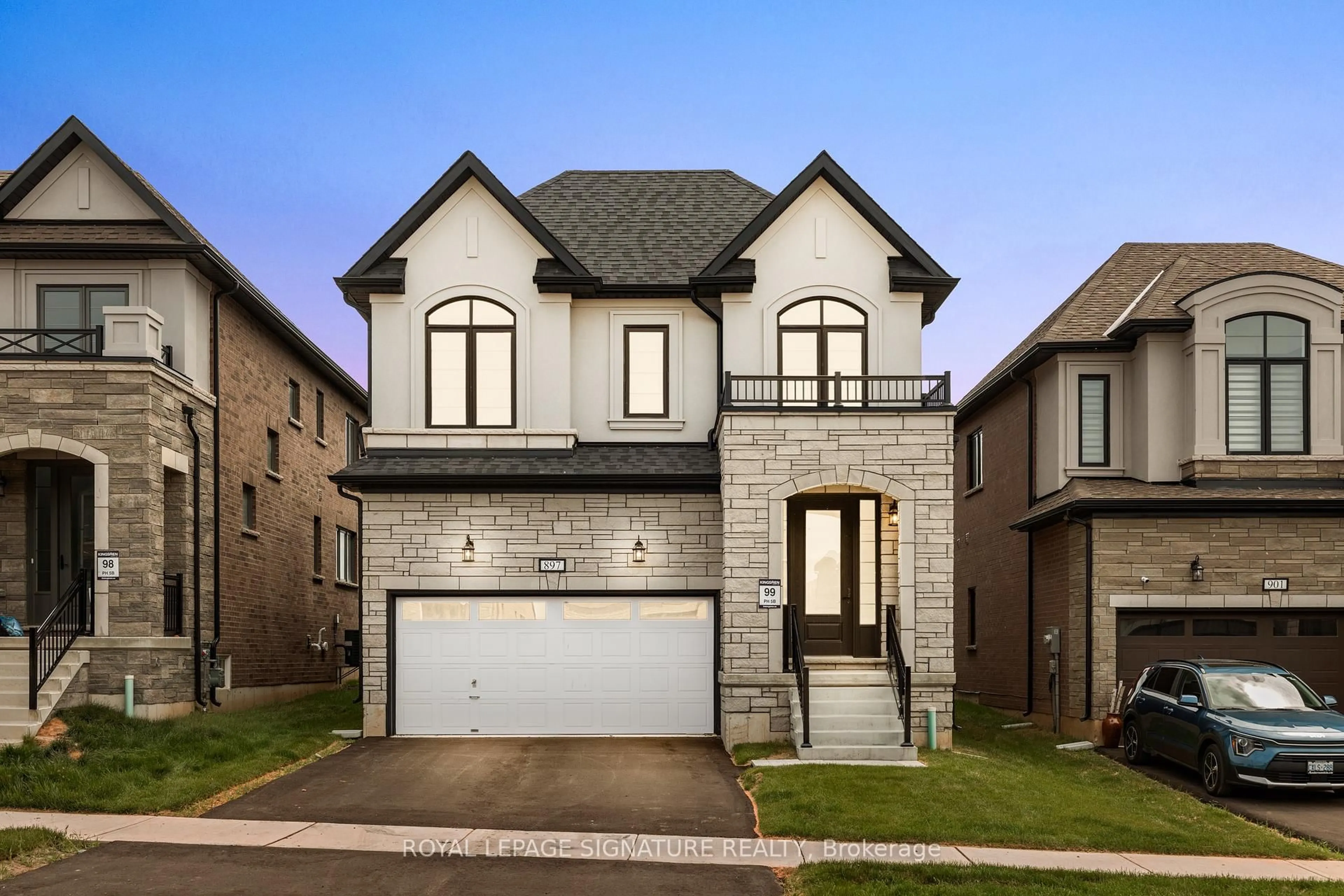 Home with brick exterior material, street for 897 Knights Lane, Woodstock Ontario N4T 0P7