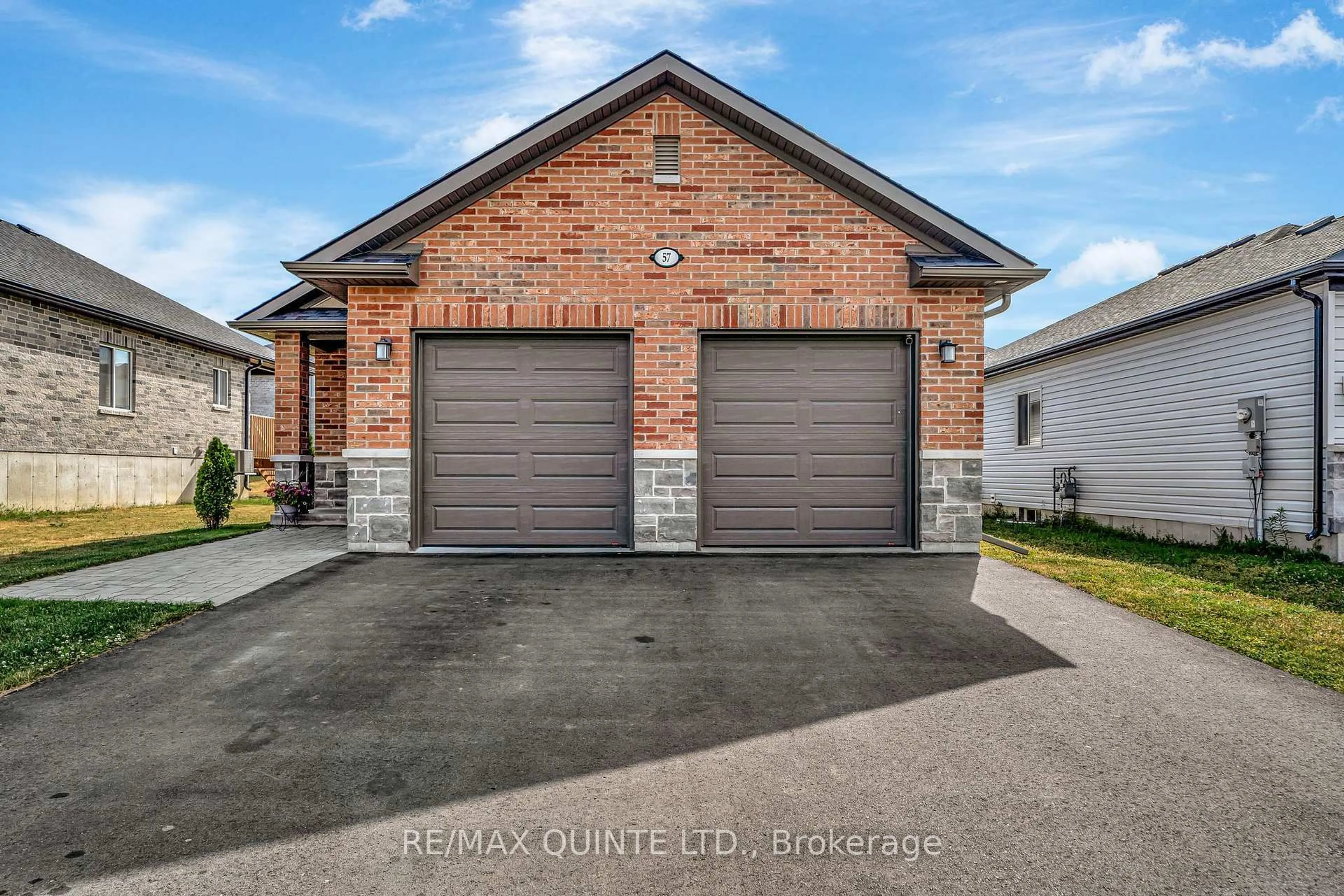 Home with brick exterior material, street for 57 Redwood Dr, Belleville Ontario K8N 0K3