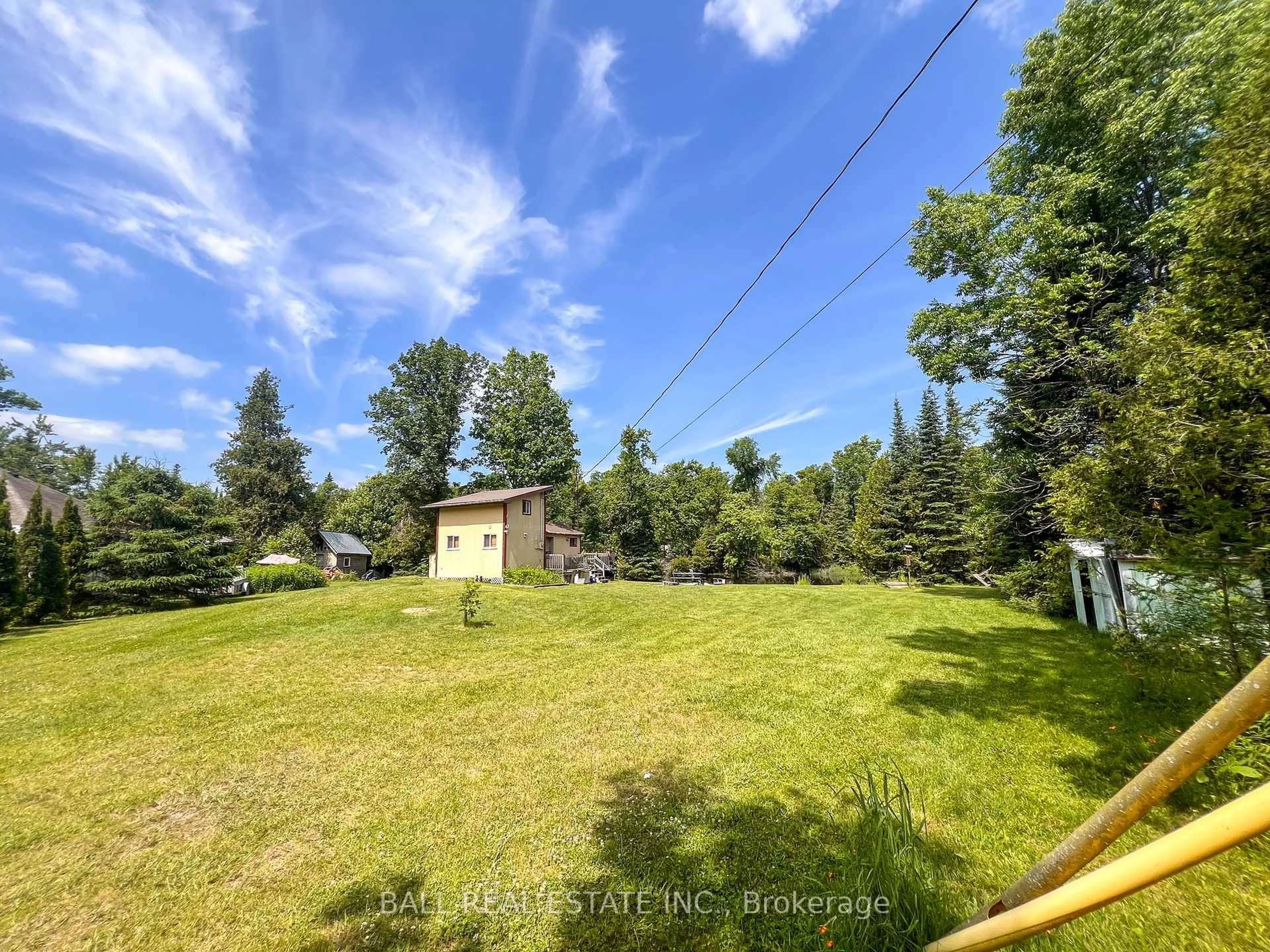 A pic from outside/outdoor area/front of a property/back of a property/a pic from drone, forest/trees view for 106 Fidlar Crt, Limoges Ontario K0K 2M0