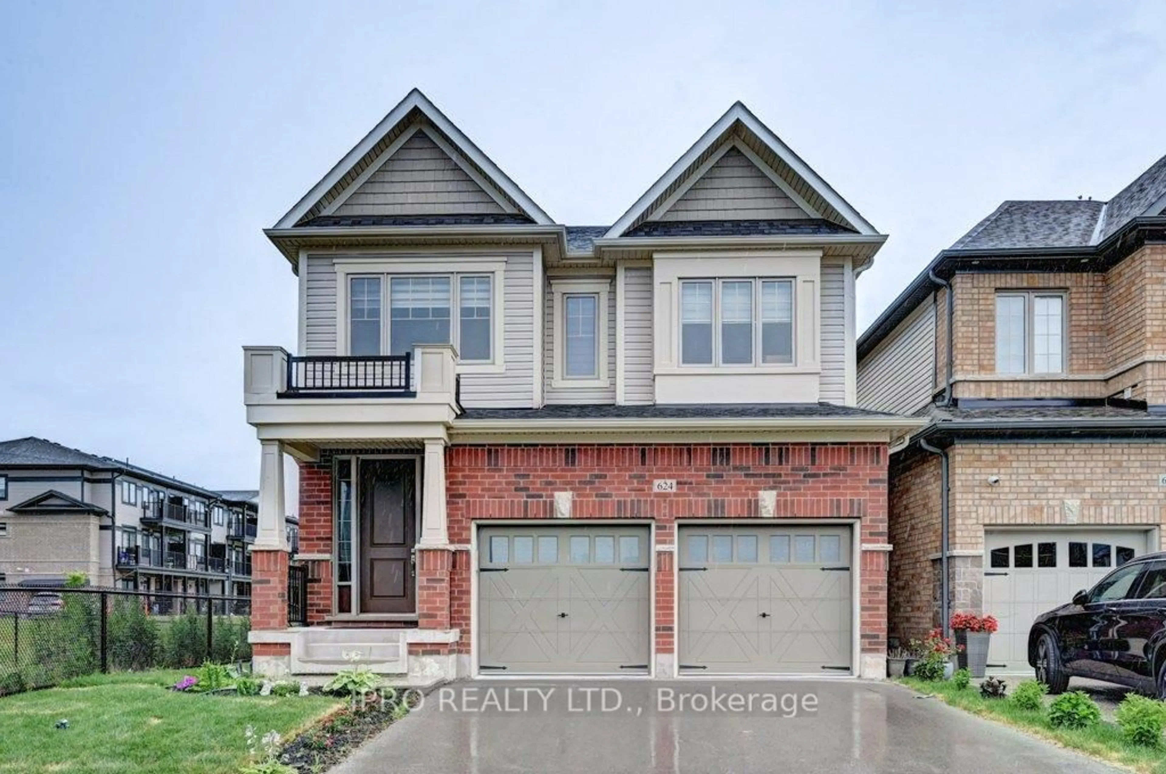 Home with brick exterior material, street for 624 Beckview Cres, Kitchener Ontario N2R 0R4