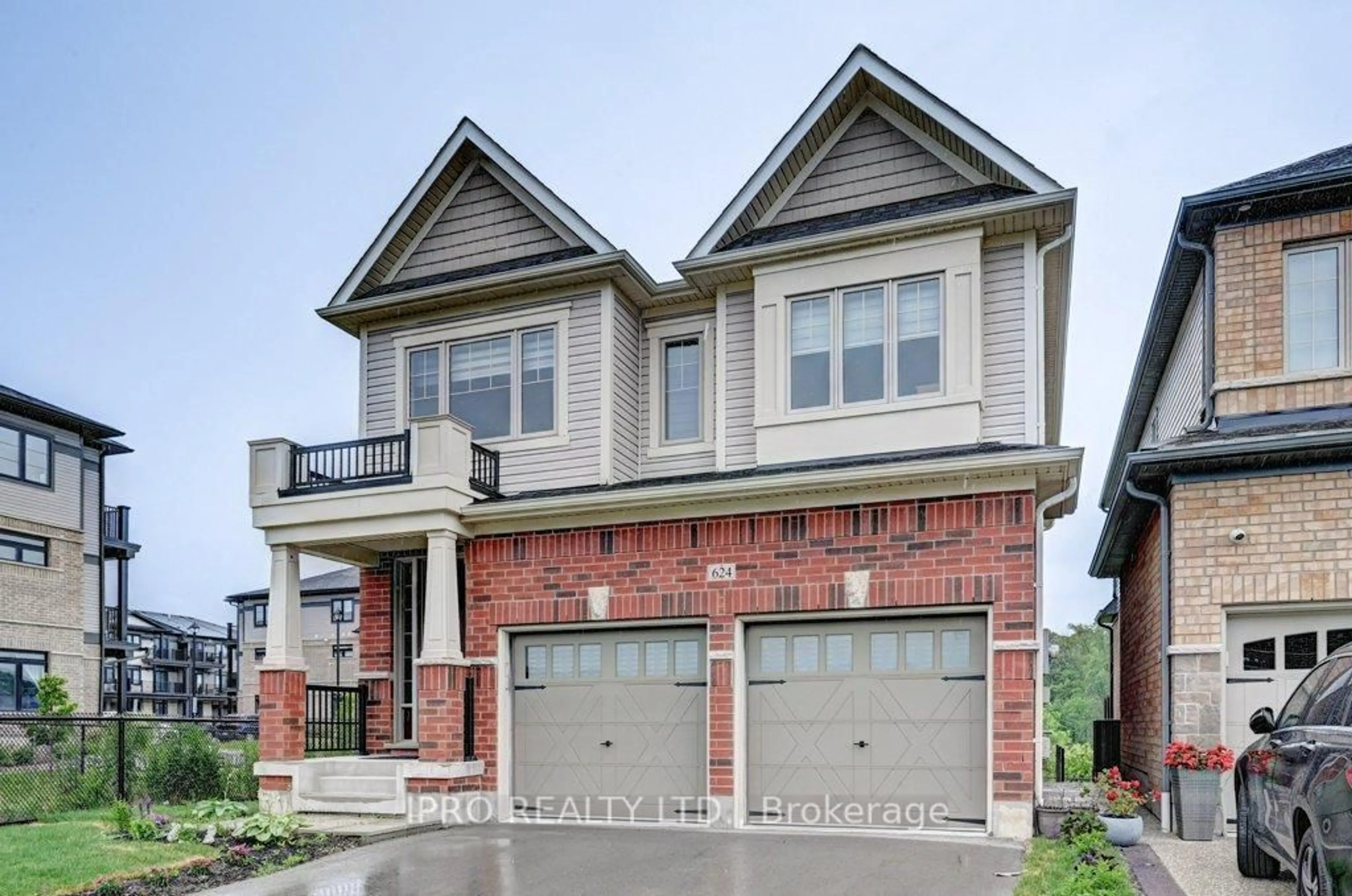 Home with brick exterior material, street for 624 Beckview Cres, Kitchener Ontario N2R 0R4