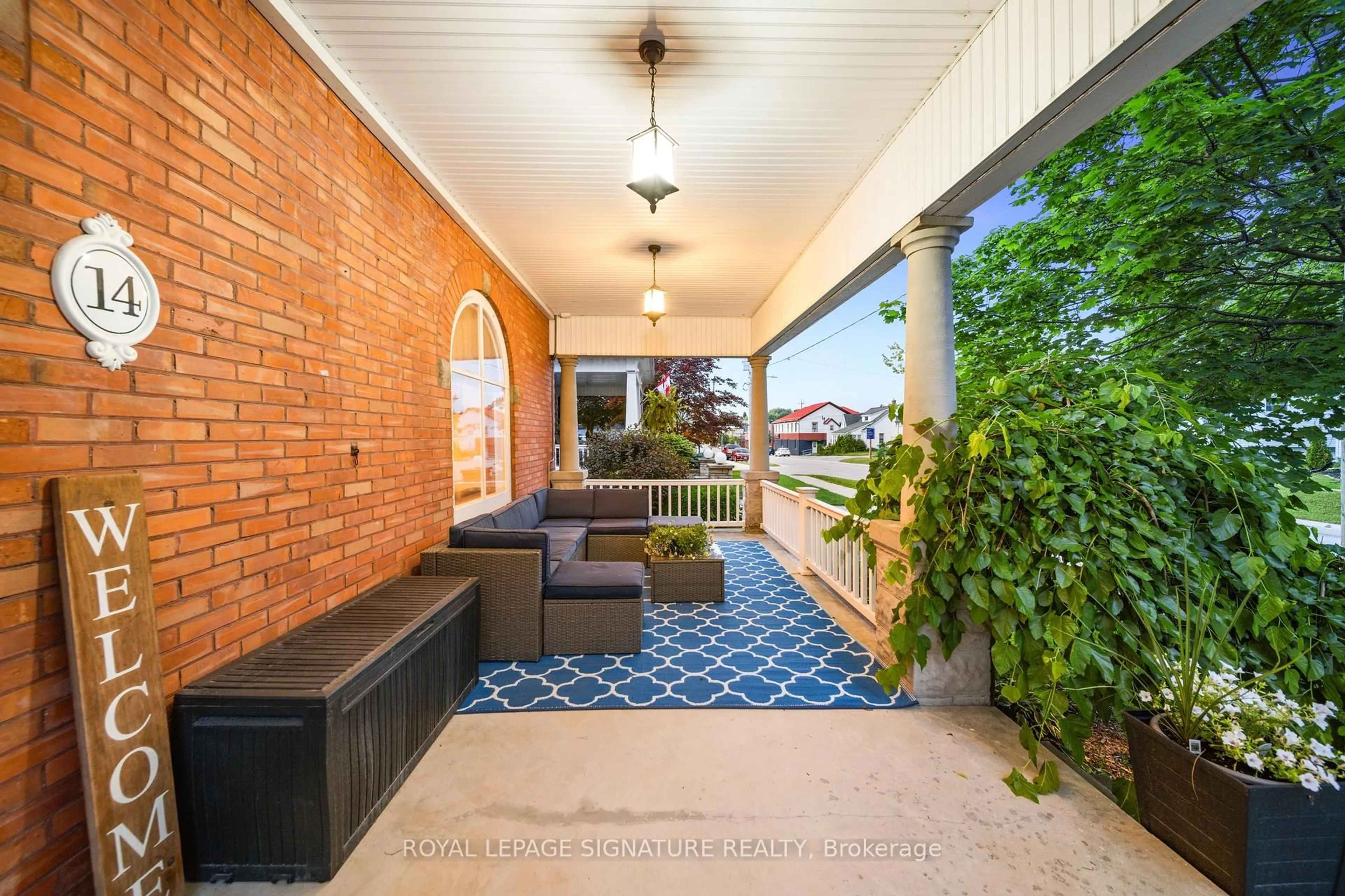 Patio, street for 14 Goshen St, Bluewater Ontario N0M 2T0