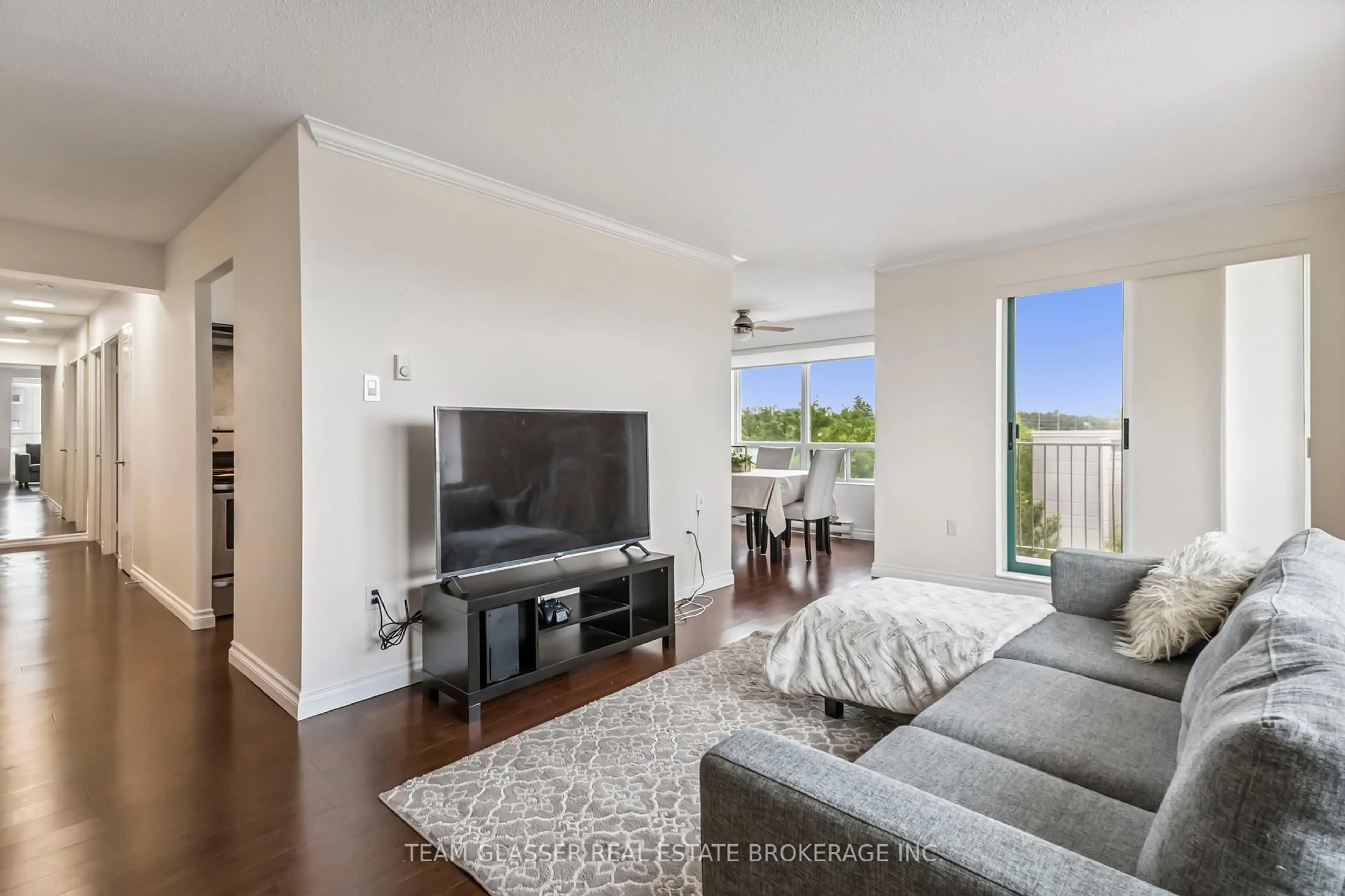 Living room with furniture, unknown for 333 COMMISSIONERS Rd #501, London South Ontario N6J 4X7