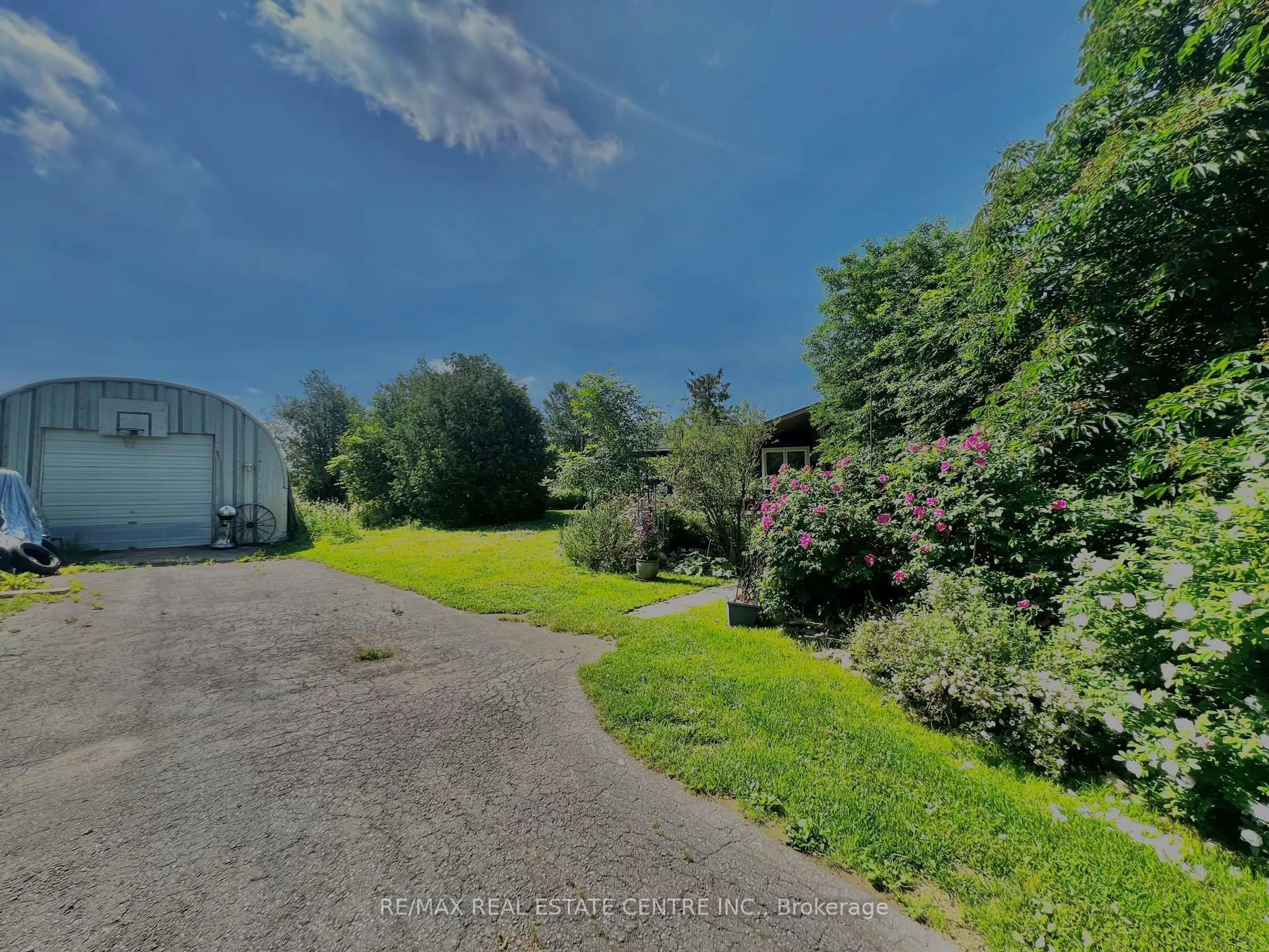 A pic from outside/outdoor area/front of a property/back of a property/a pic from drone, forest/trees view for 180118 Grey Road 9 Rd, Southgate Ontario N0C 1B0