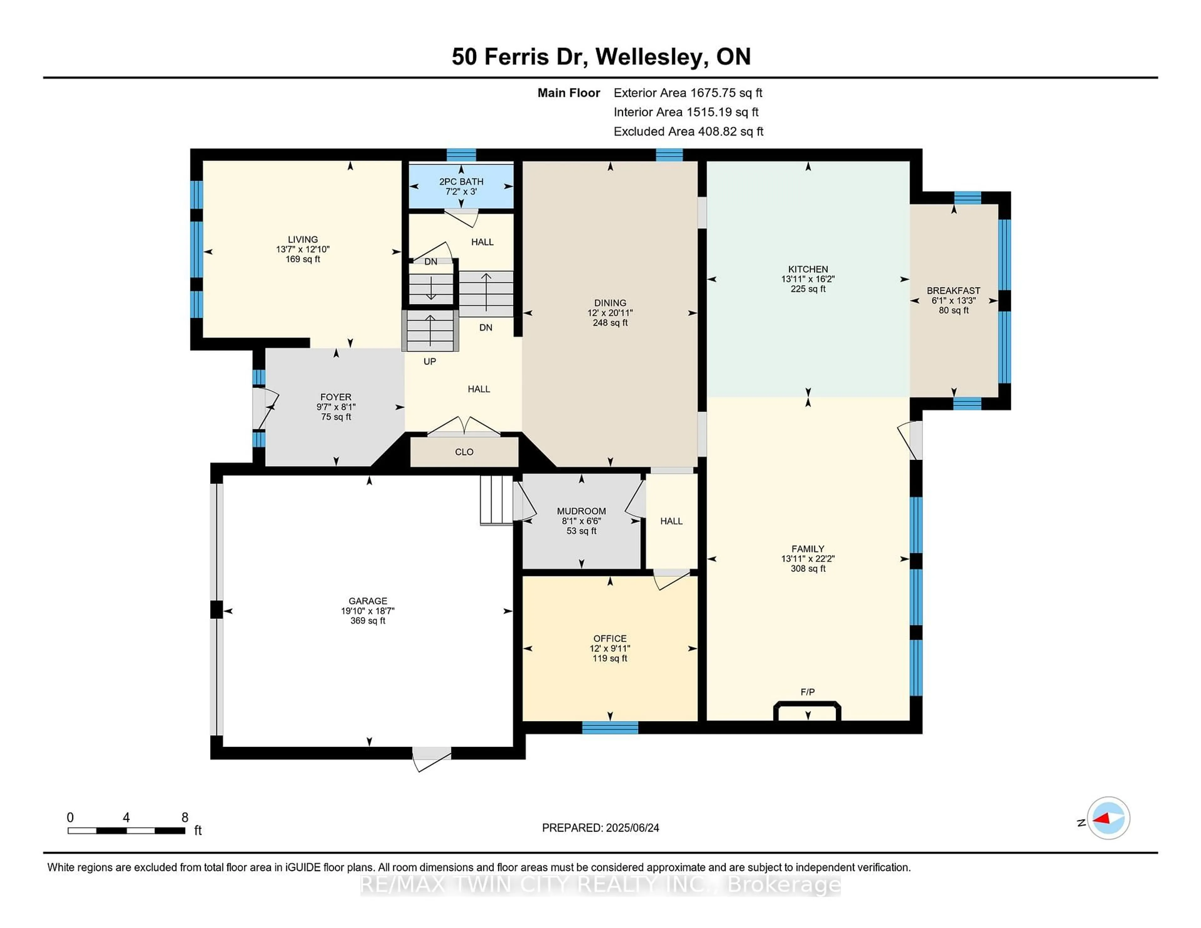 Floor plan for 50 Ferris Dr, Wellesley Ontario N0B 2T0