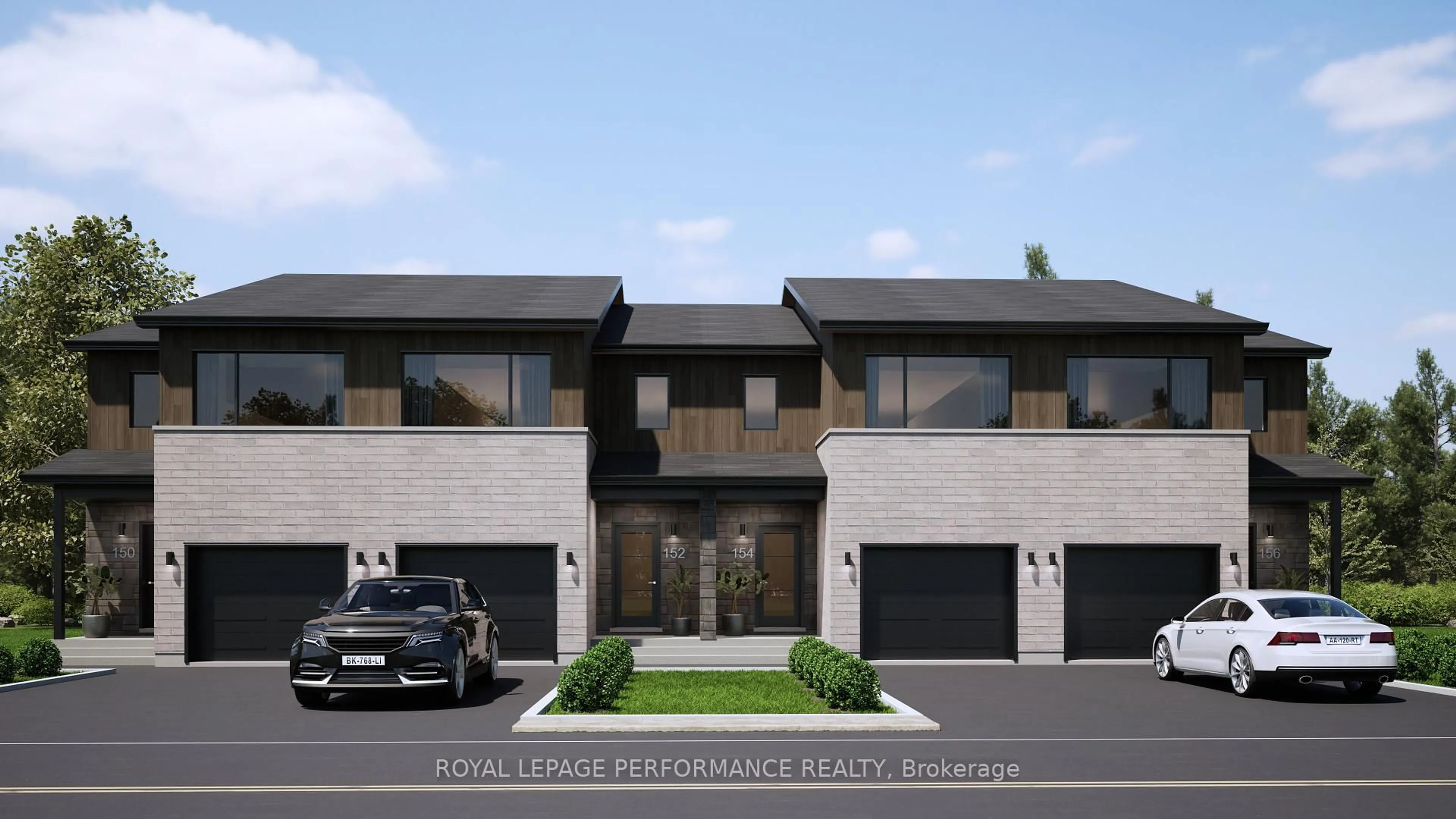 Home with brick exterior material, street for TH-152C Cypress St, The Nation Ontario K0A 2M0