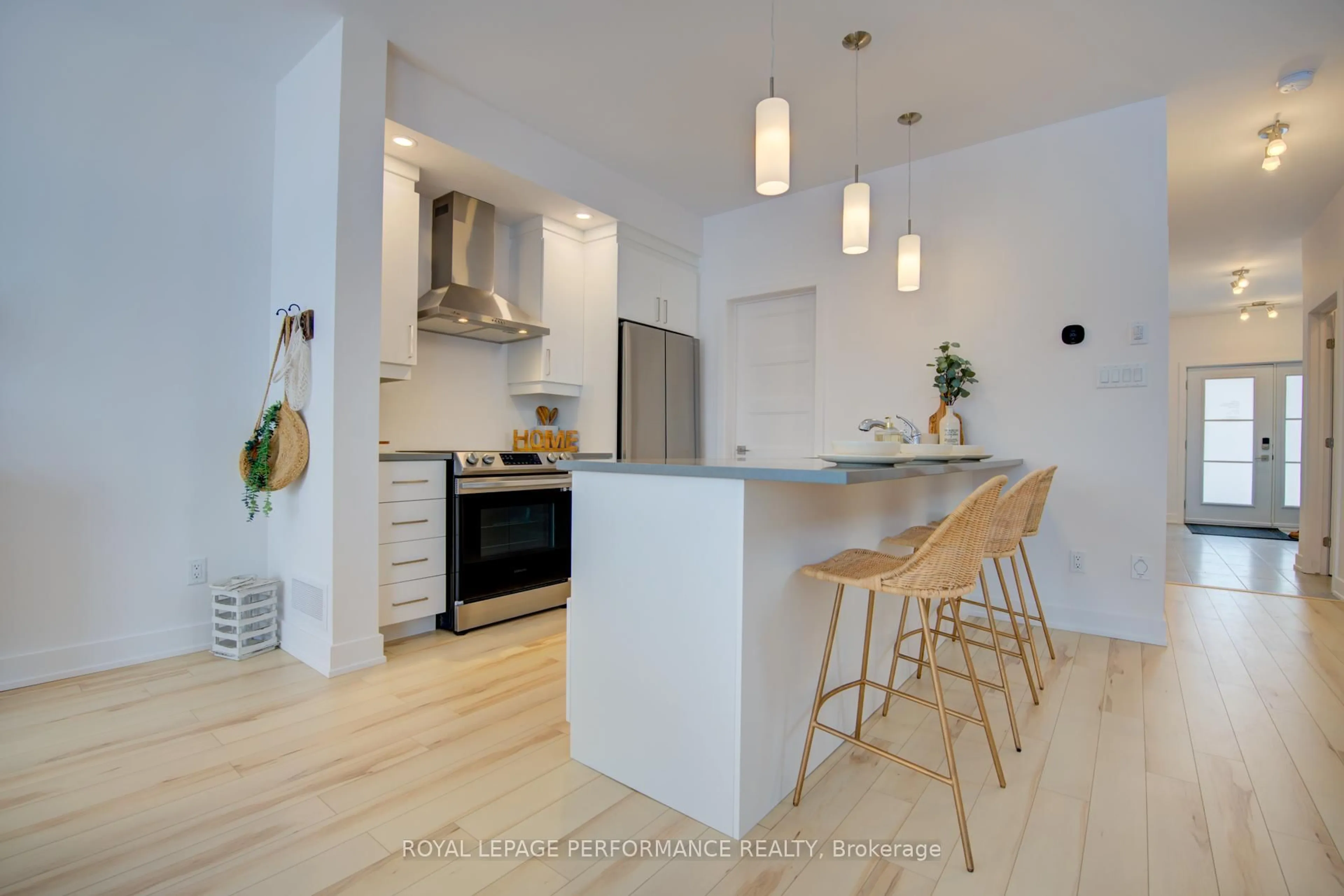 Open concept kitchen, unknown for TH-152C Cypress St, The Nation Ontario K0A 2M0