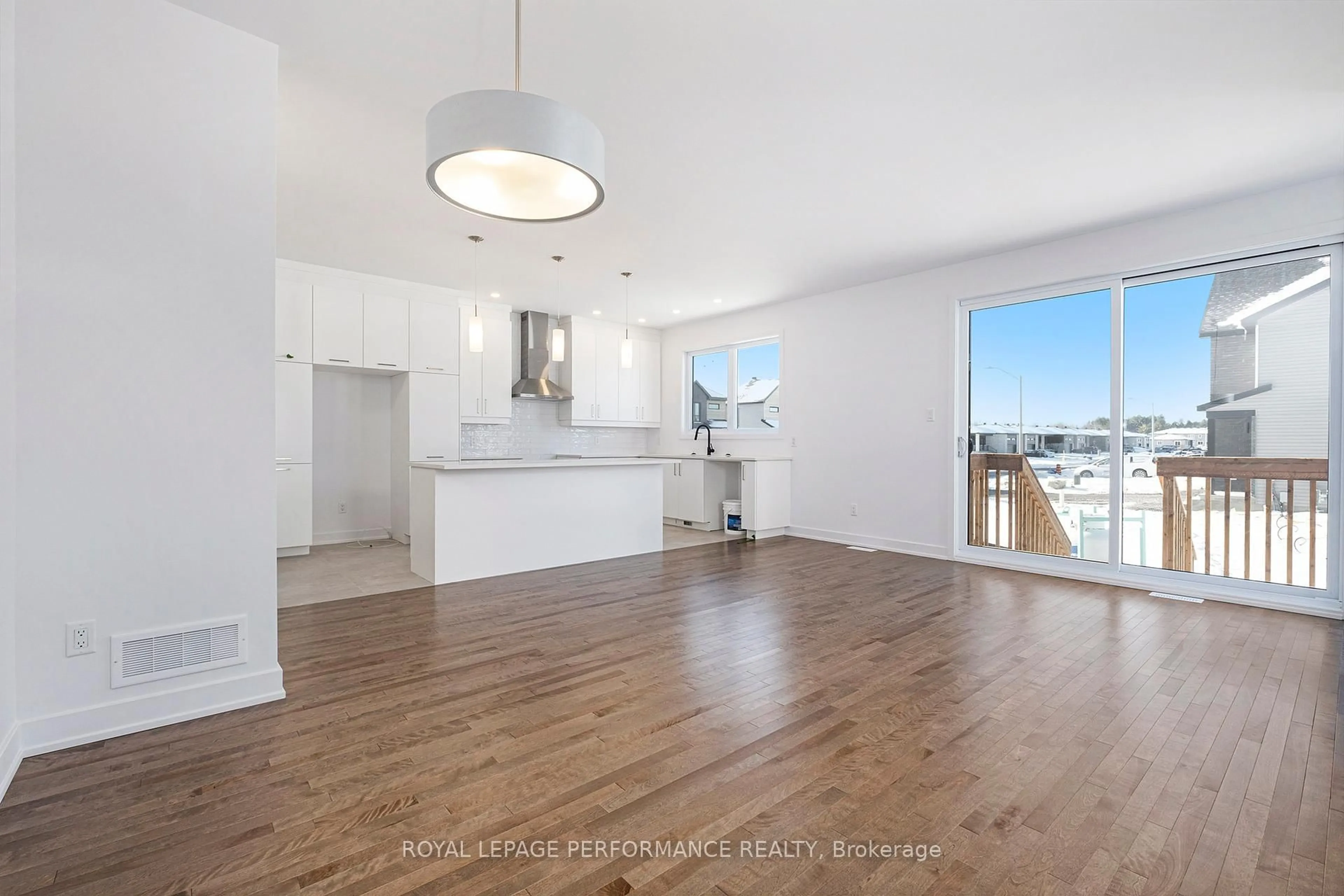 Open concept kitchen, wood/laminate floor for Lot 7B Juniper St, The Nation Ontario K0A 2M0