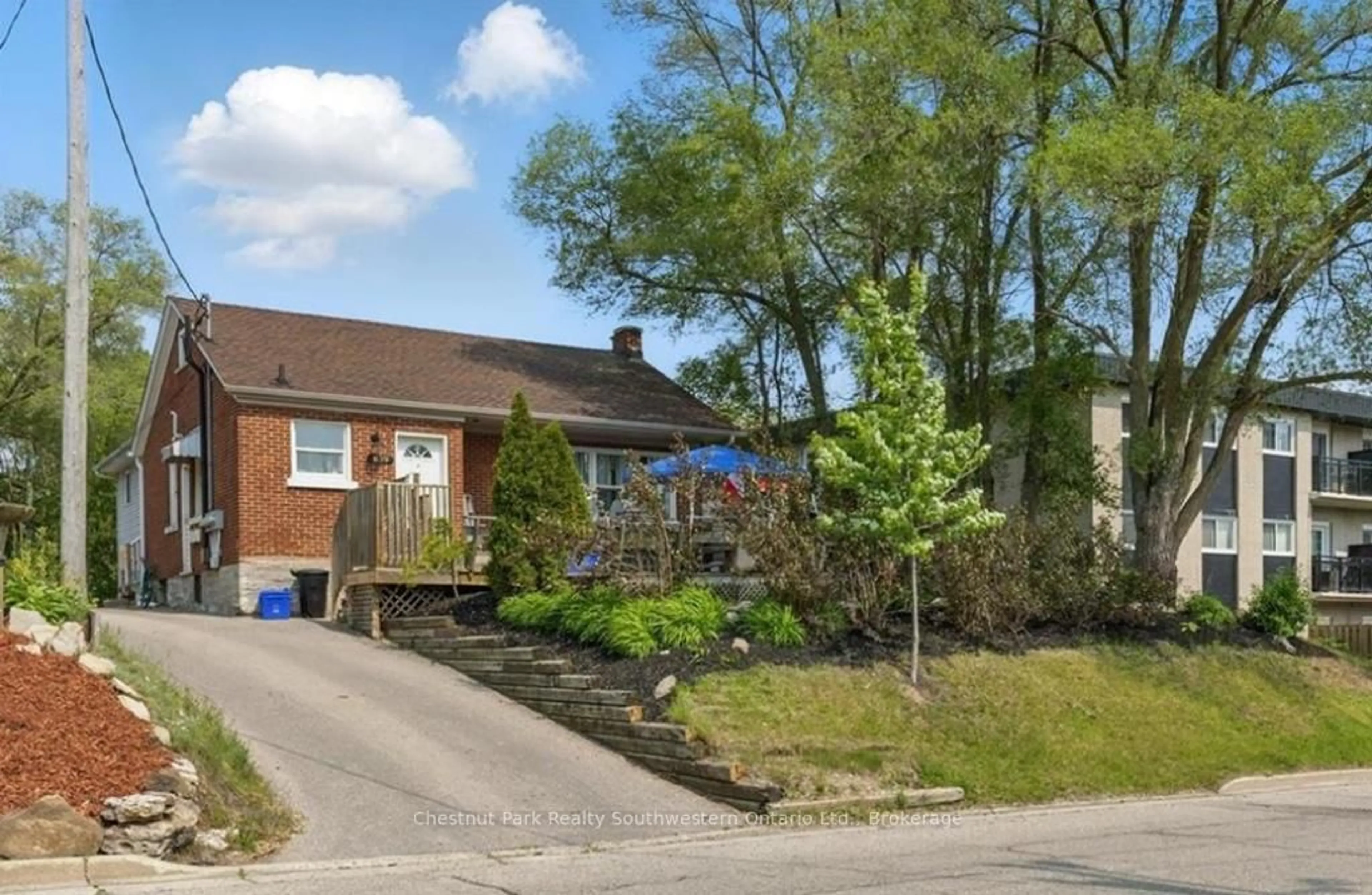 A pic from outside/outdoor area/front of a property/back of a property/a pic from drone, street for 839 Stirling Ave, Kitchener Ontario N2M 3K4