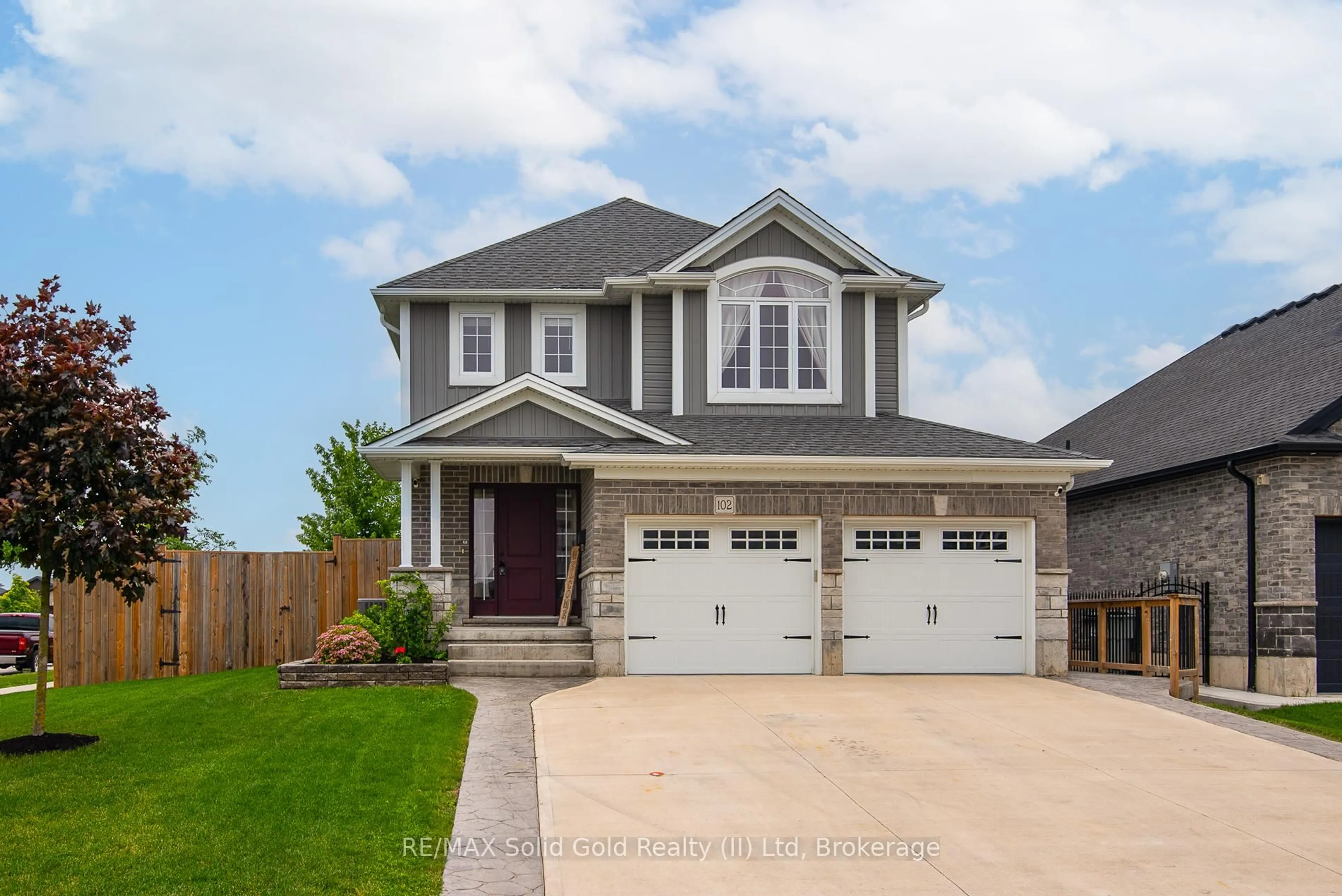 Home with brick exterior material, street for 102 Forbes Cres, North Perth Ontario N4W 0B4