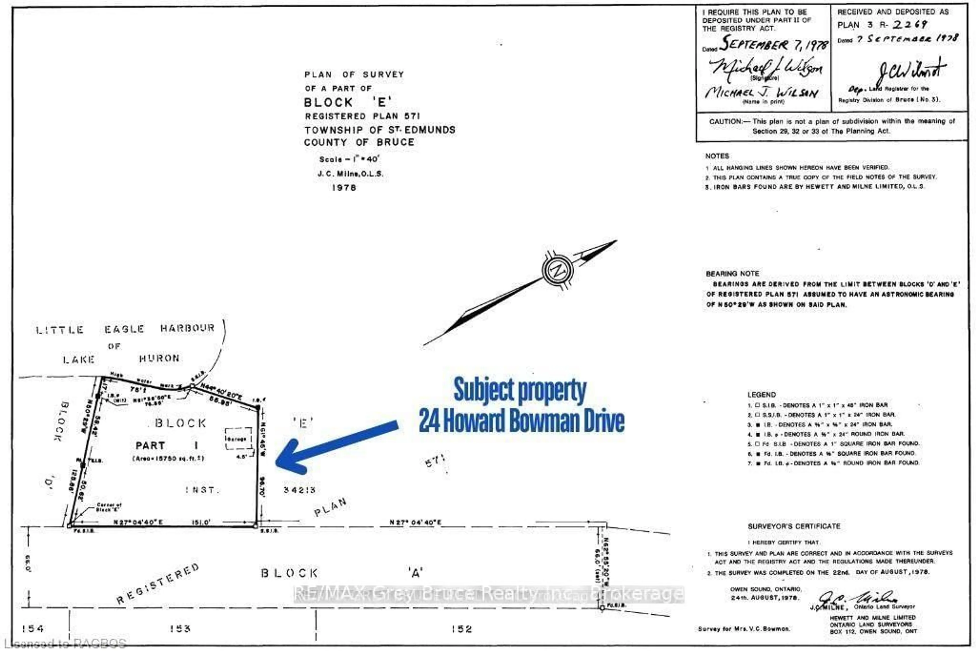 Floor plan for 24 Howard Bowman Dr, Northern Bruce Peninsula Ontario N0H 2R0