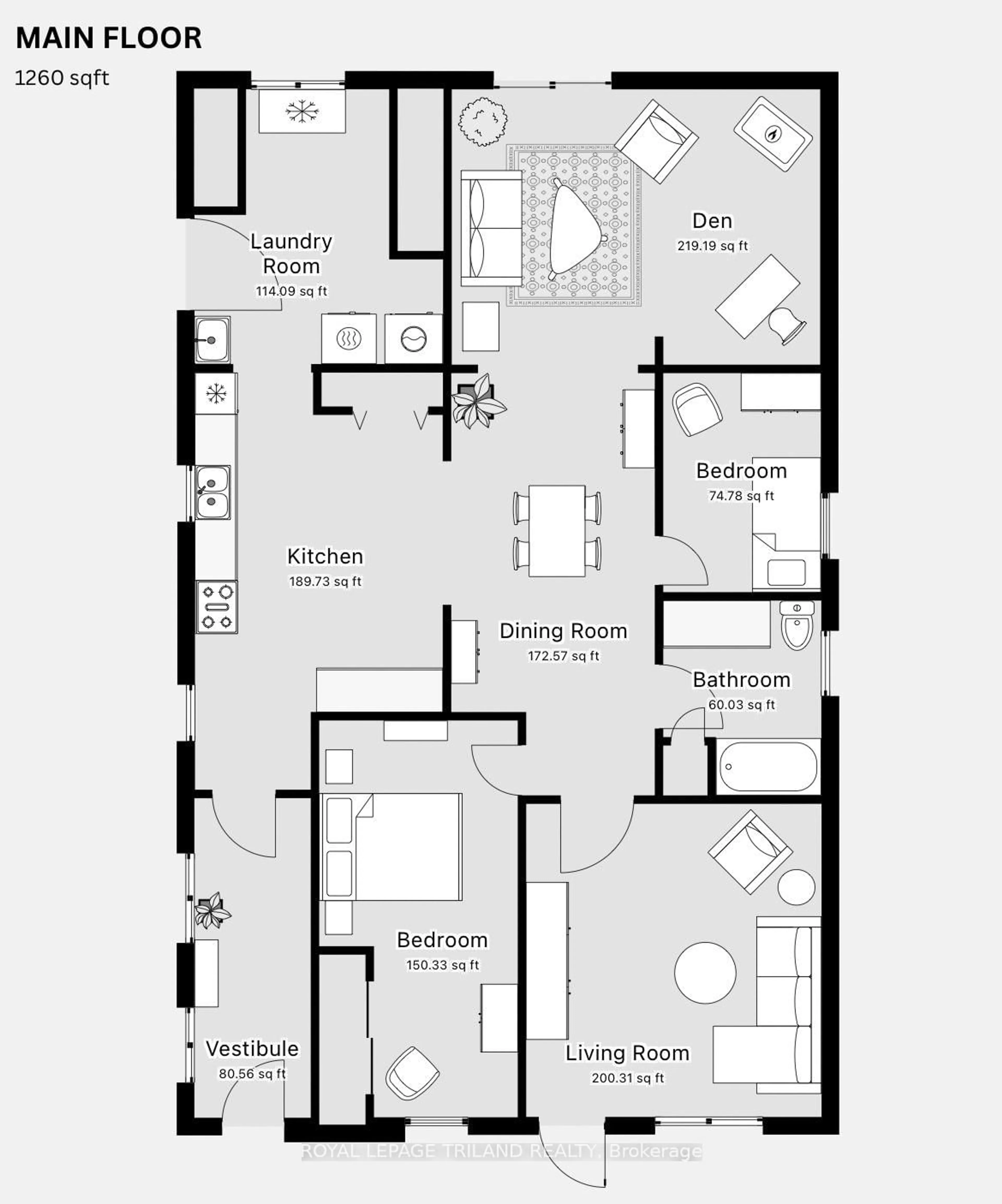 Floor plan for 209 Water St, Lucan Biddulph Ontario N0M 2J0