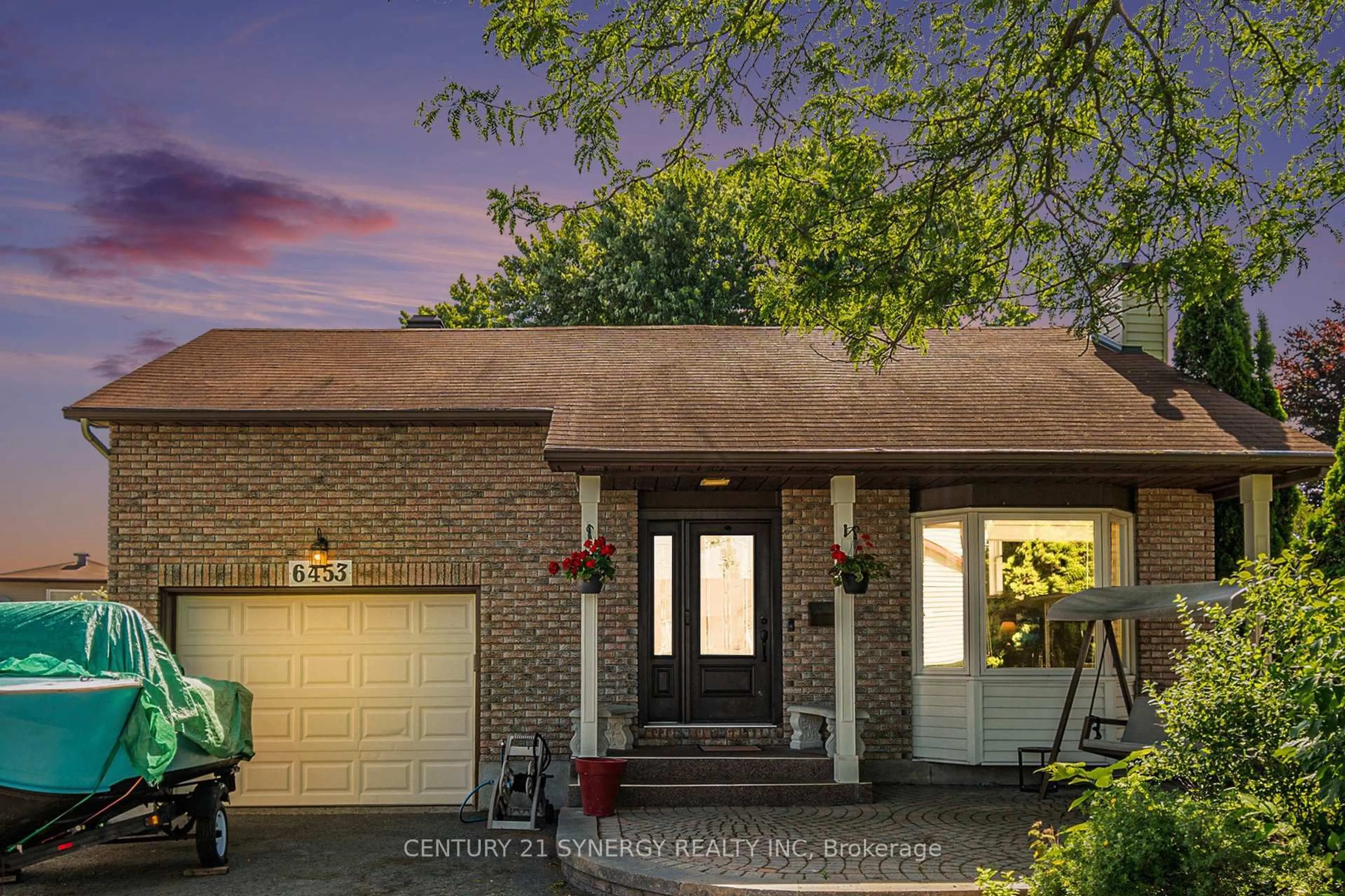 Home with brick exterior material, street for 6453 Viseneau Dr, Orleans Ontario K1C 5H1