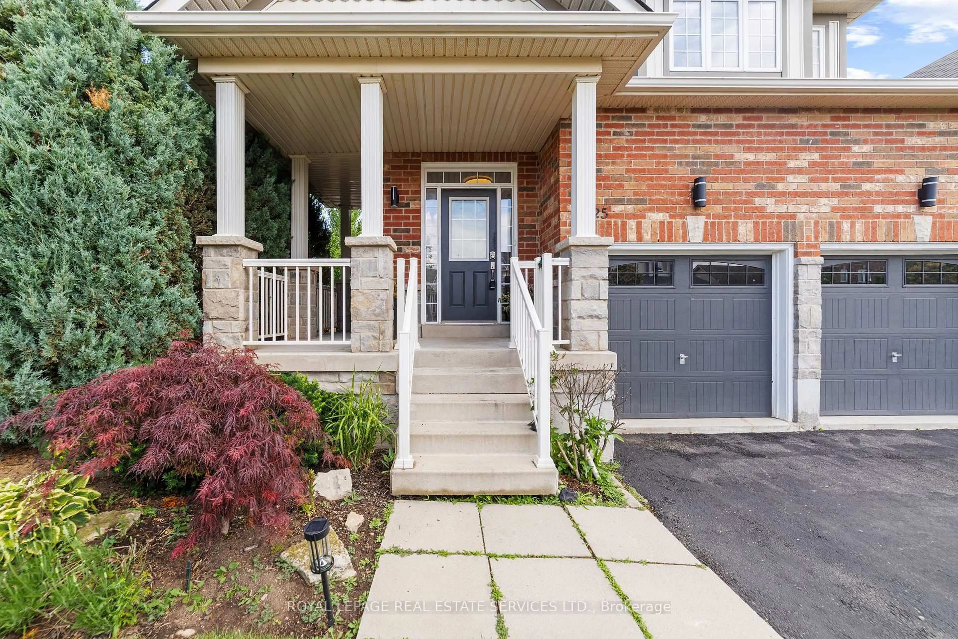 Home with brick exterior material, street for 25 Truedell Circ, Hamilton Ontario L0R 2H9