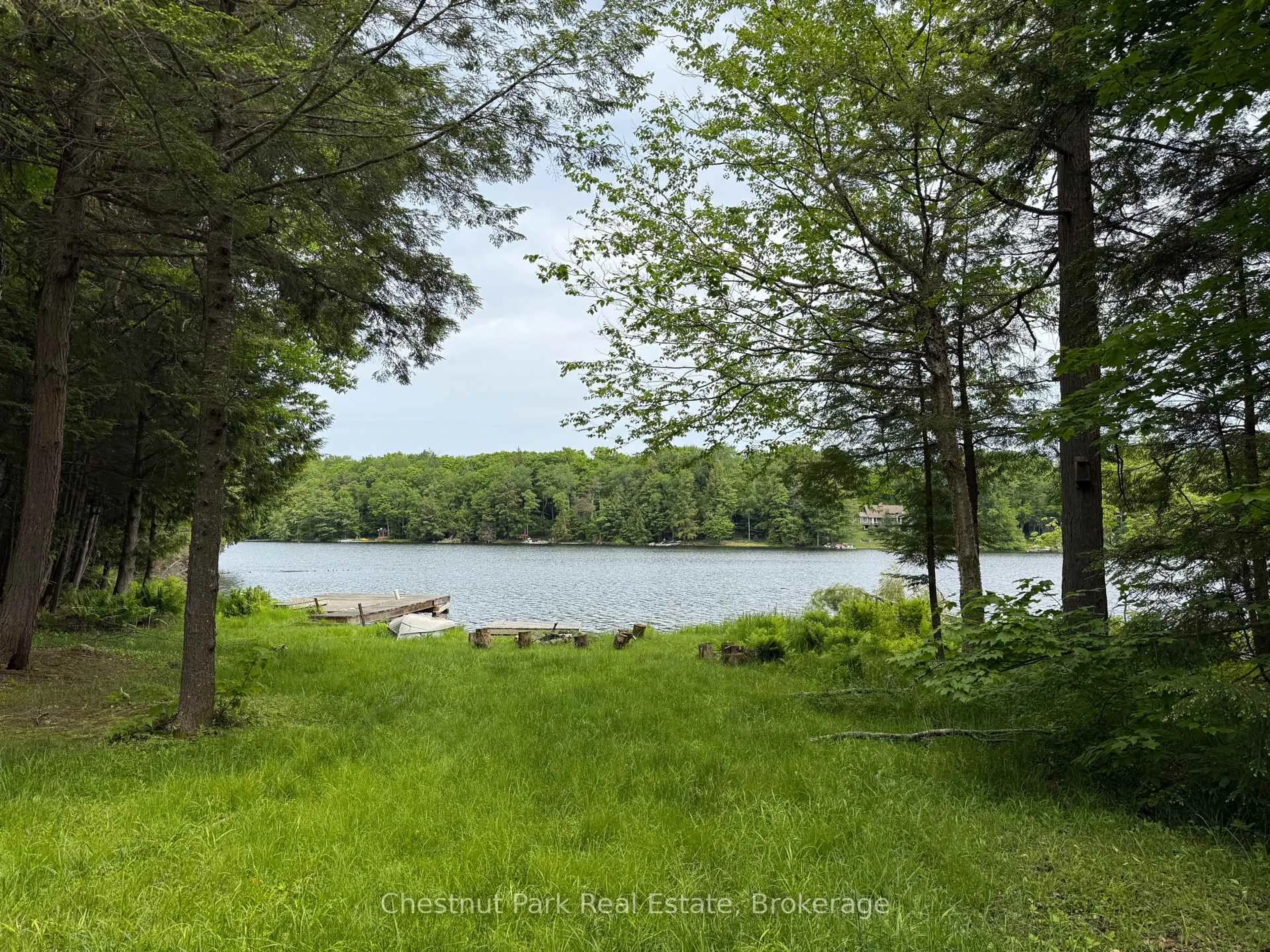 A pic from outside/outdoor area/front of a property/back of a property/a pic from drone, water/lake/river/ocean view for 431 Webster's Lane, Georgian Bay Ontario P0C 1H0
