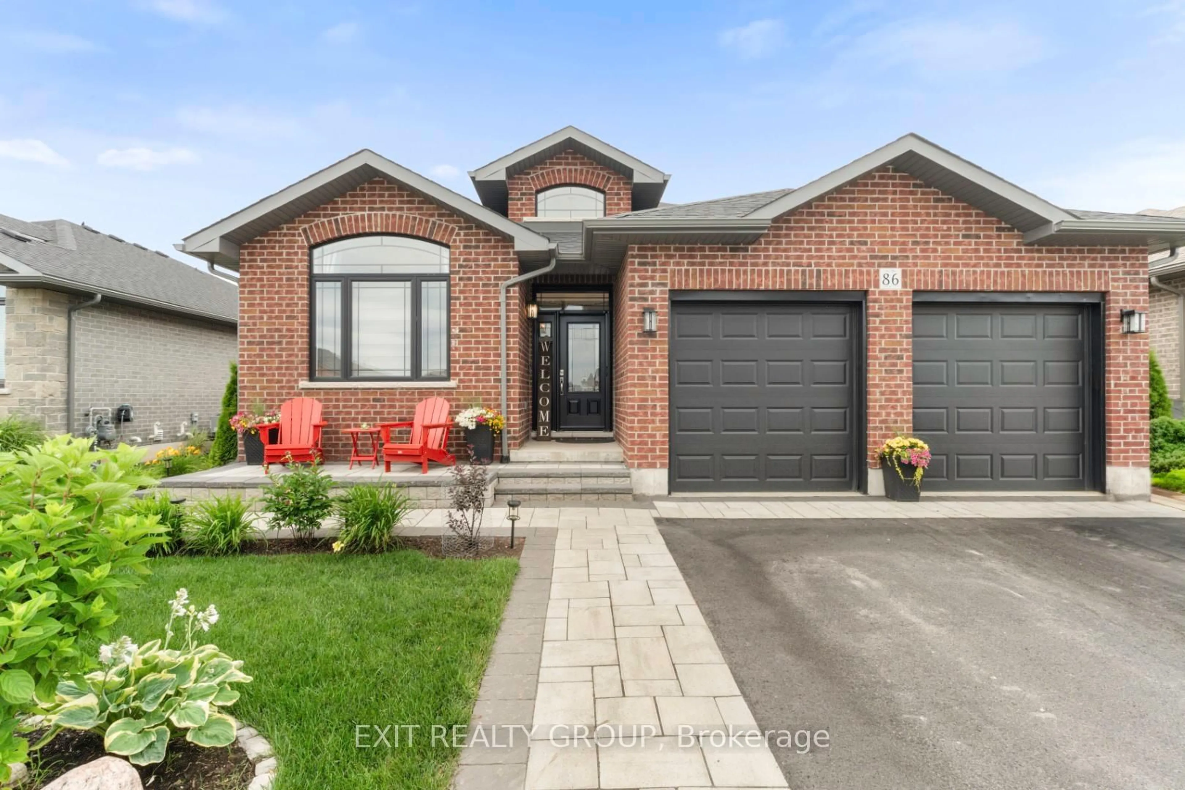 Home with brick exterior material, street for 86 Essex Dr, Belleville Ontario K8N 0J1