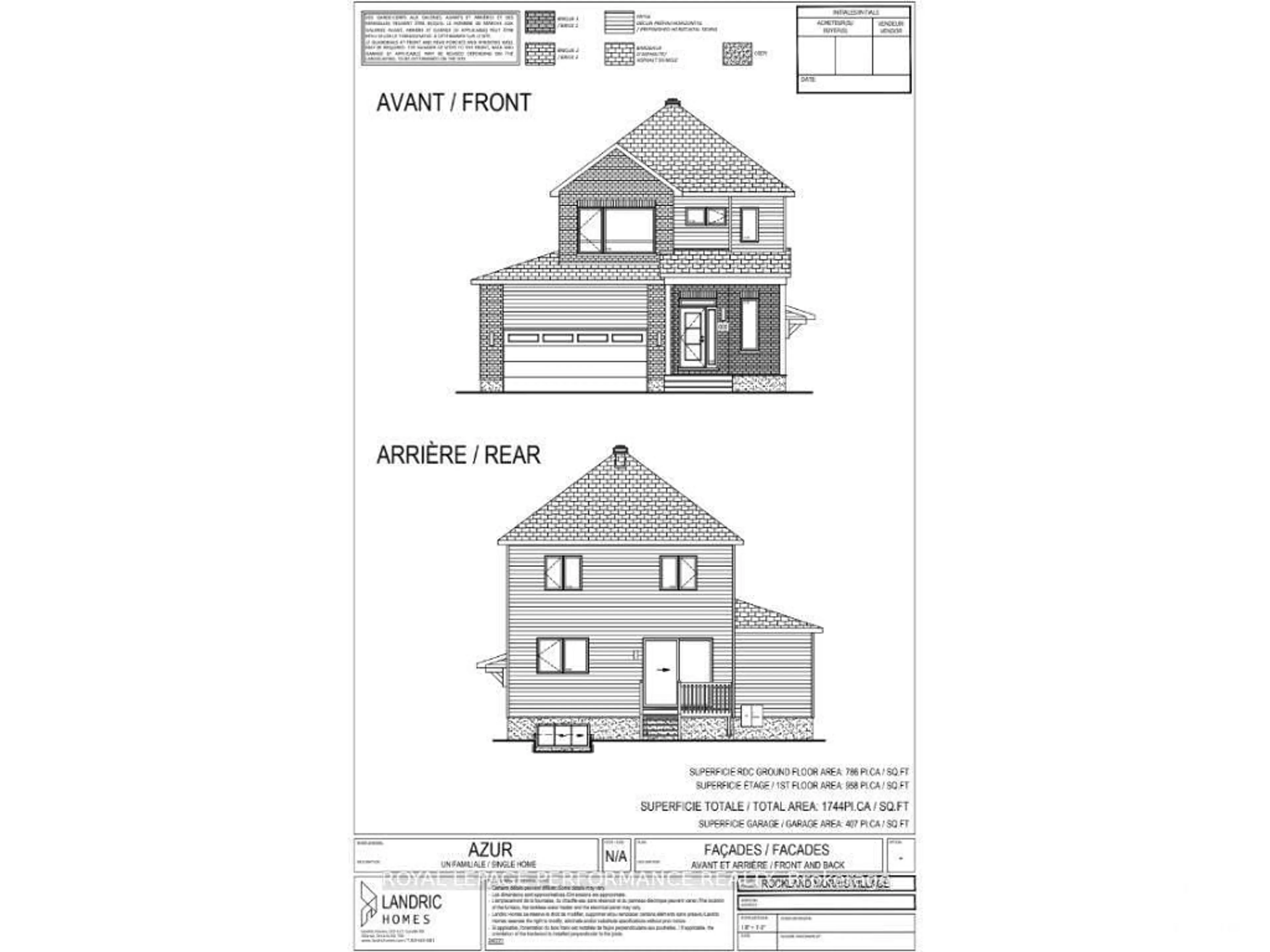 Floor plan for 72 RUTILE St, Clarence-Rockland Ontario K4K 0M6