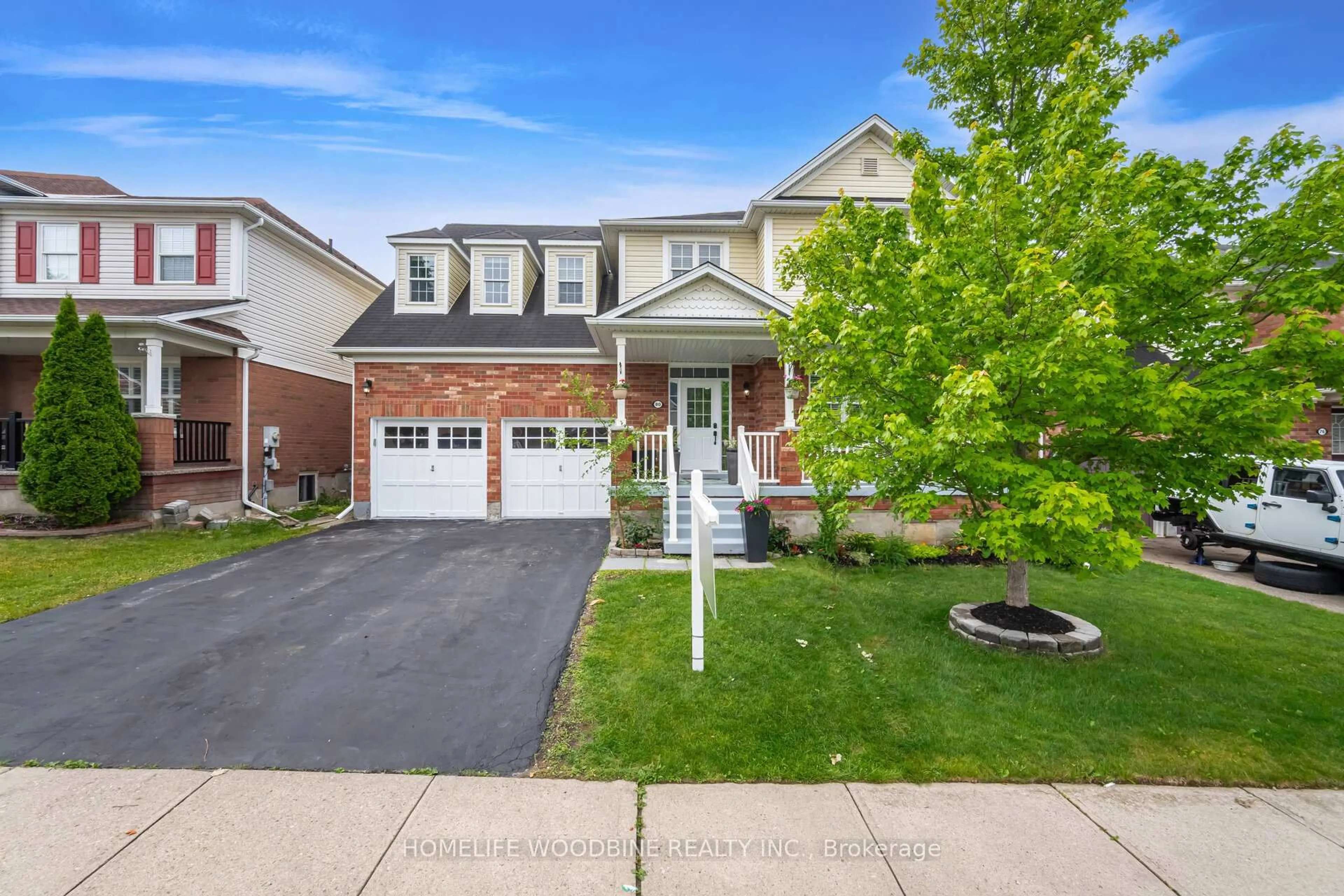 Home with brick exterior material, street for 80 Swift Cres, Cambridge Ontario N1P 1J9