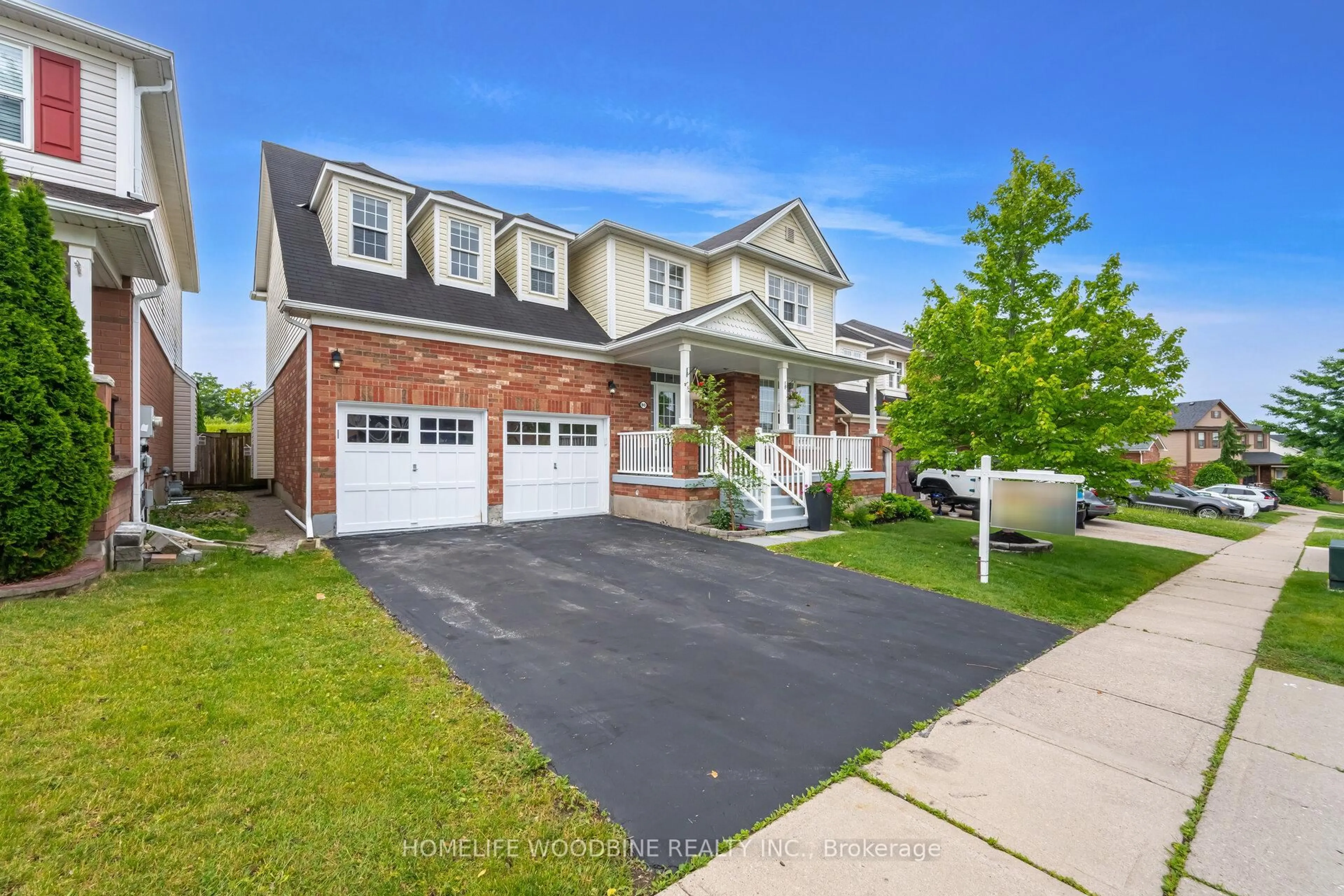 Home with brick exterior material, street for 80 Swift Cres, Cambridge Ontario N1P 1J9