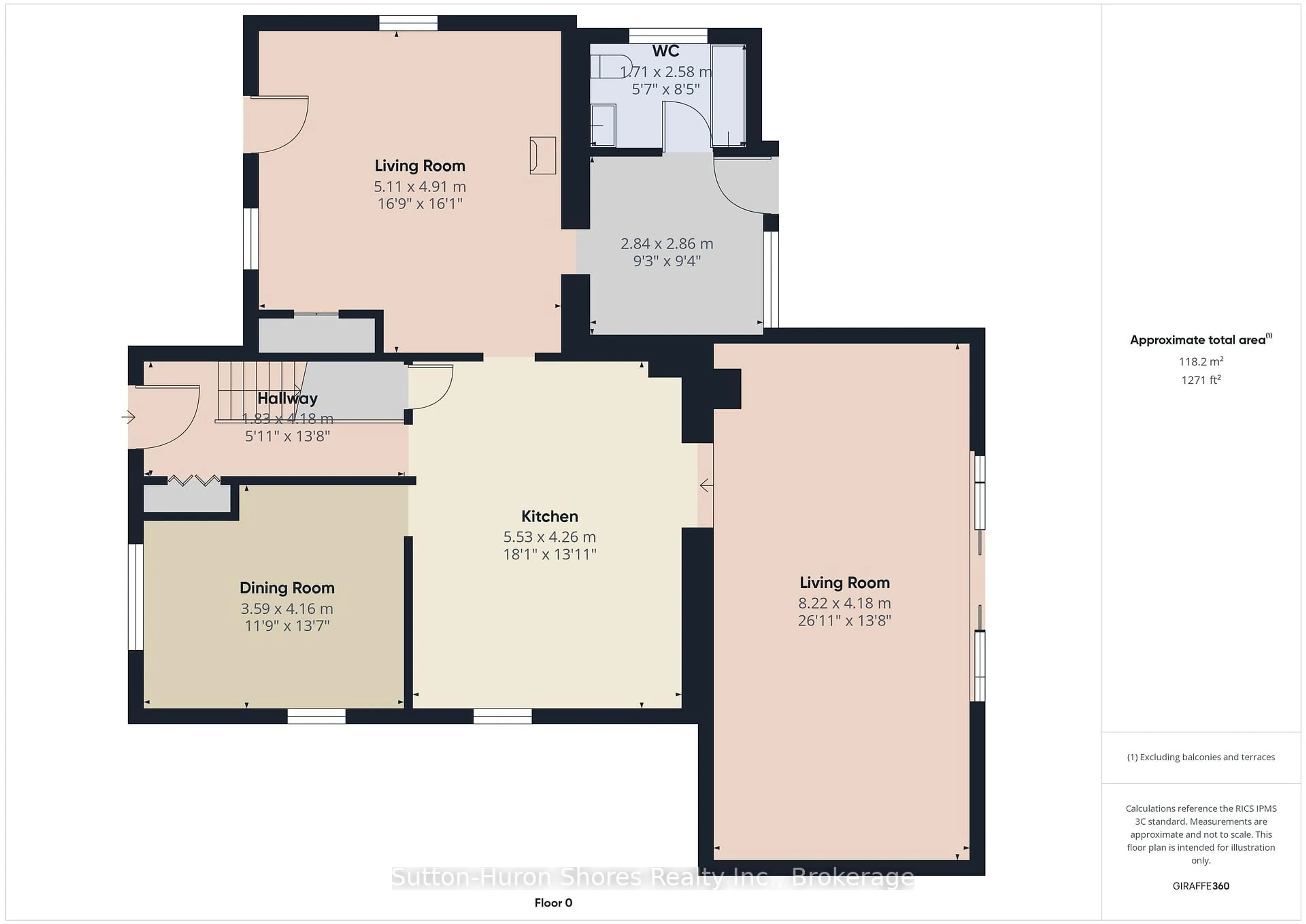Floor plan for 668 Gustavus St, Saugeen Shores Ontario N0H 2C0
