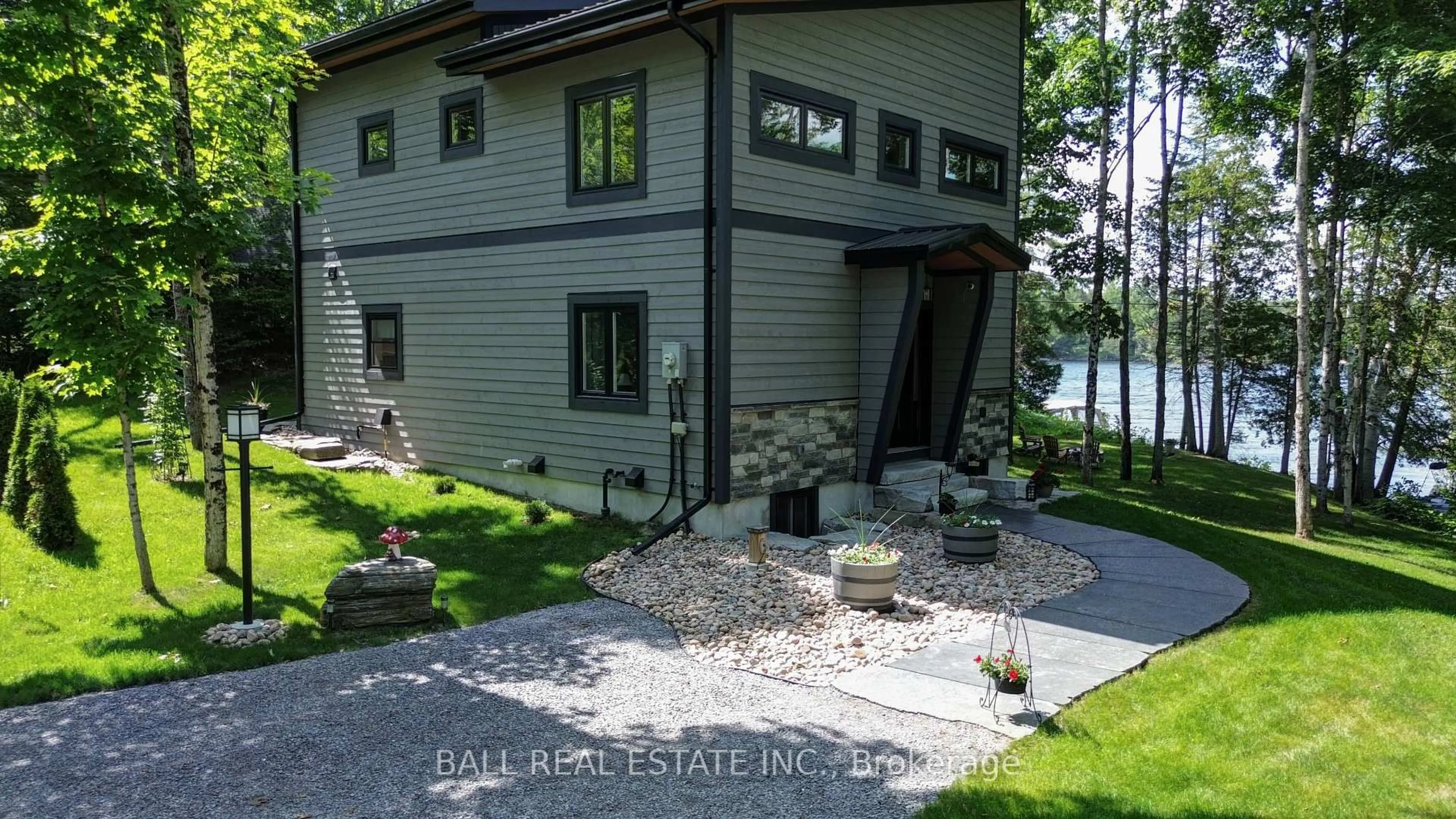 Patio, water/lake/river/ocean view for 144 Blue Heron Lane, North Kawartha Ontario K0L 1A0