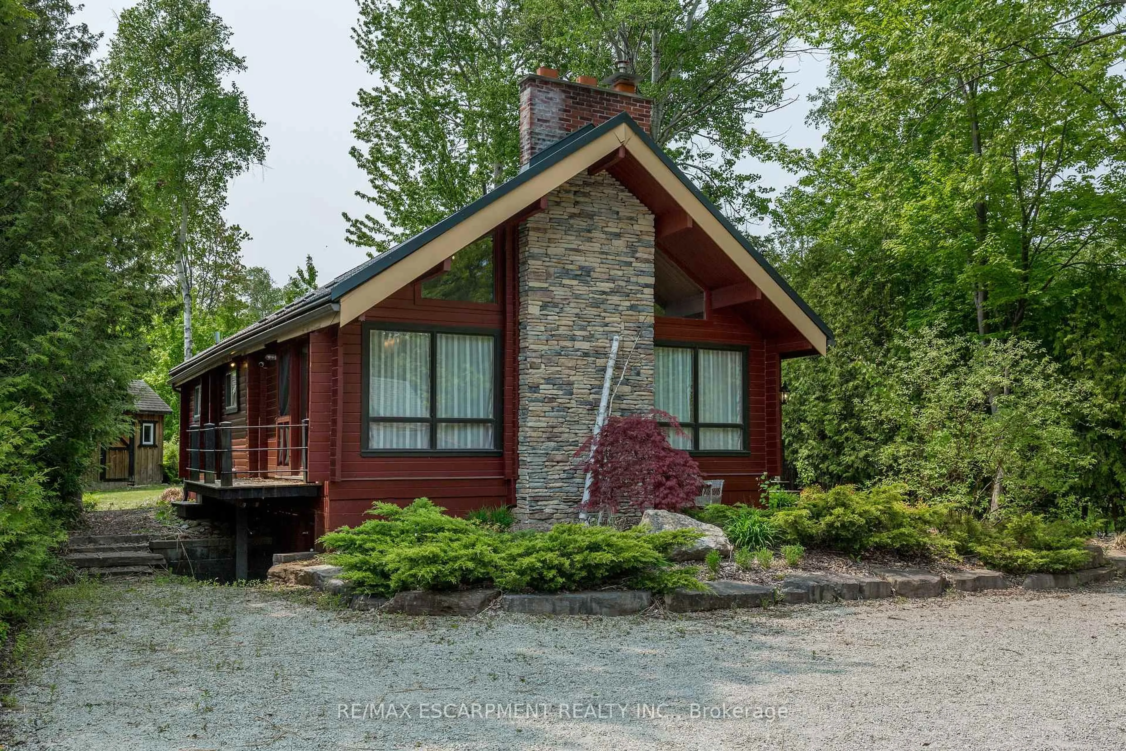 Home with brick exterior material, street for 209850 26 Highway, Blue Mountains Ontario L9Y 3Z2