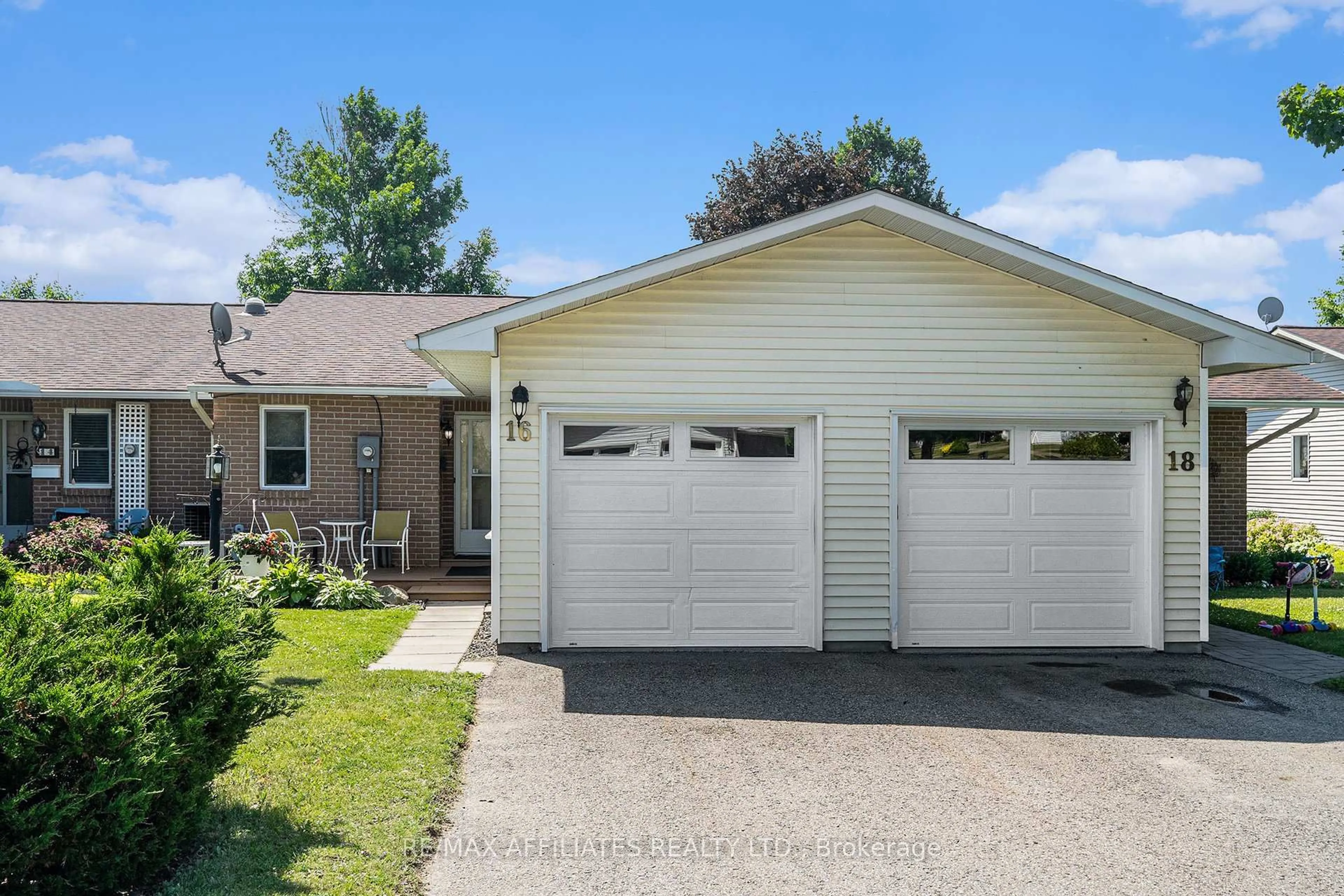Home with vinyl exterior material, street for 16 Lally Lane #48, Perth Ontario K7H 3M3