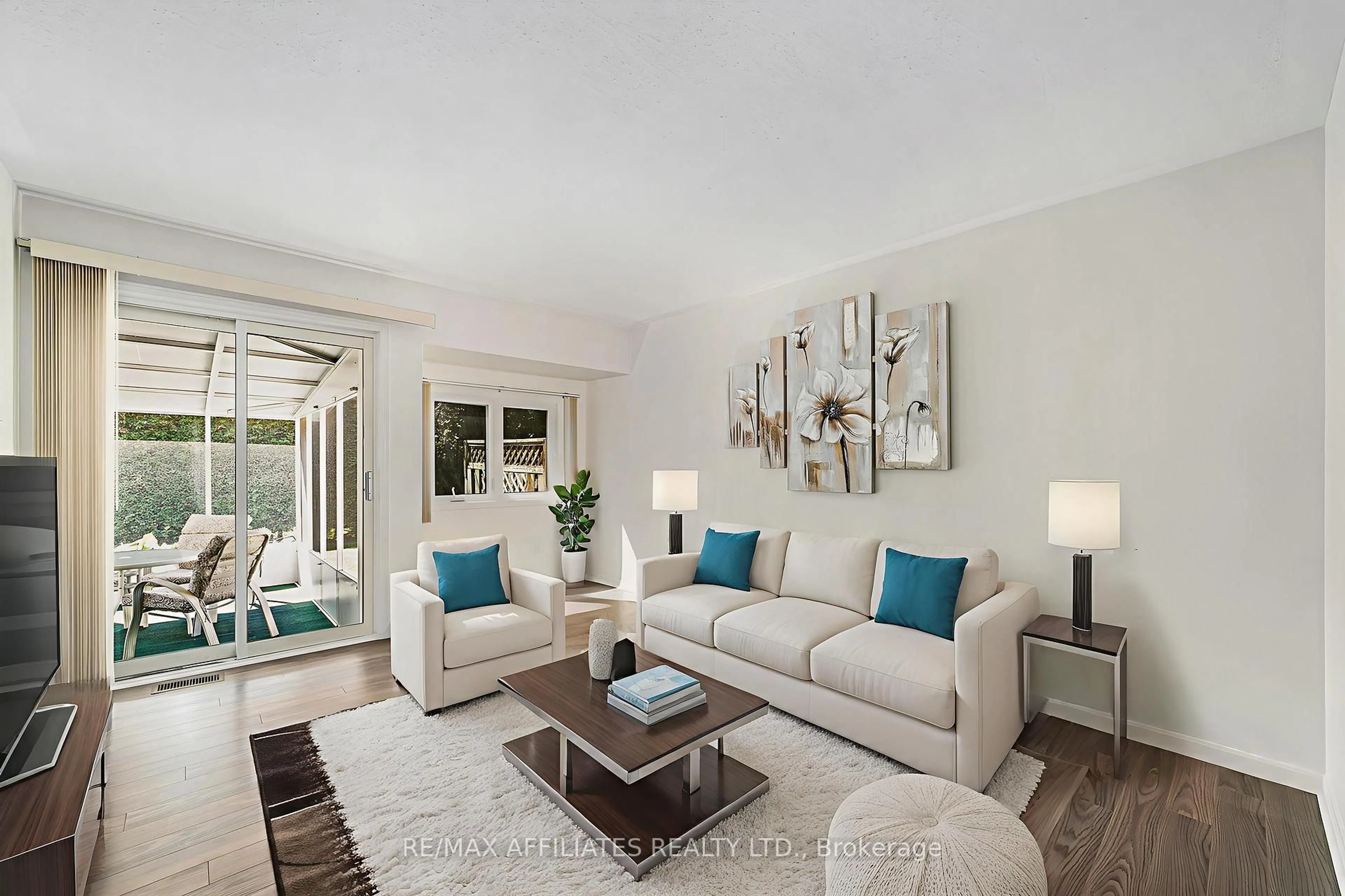 Living room with furniture, unknown for 16 Lally Lane #48, Perth Ontario K7H 3M3
