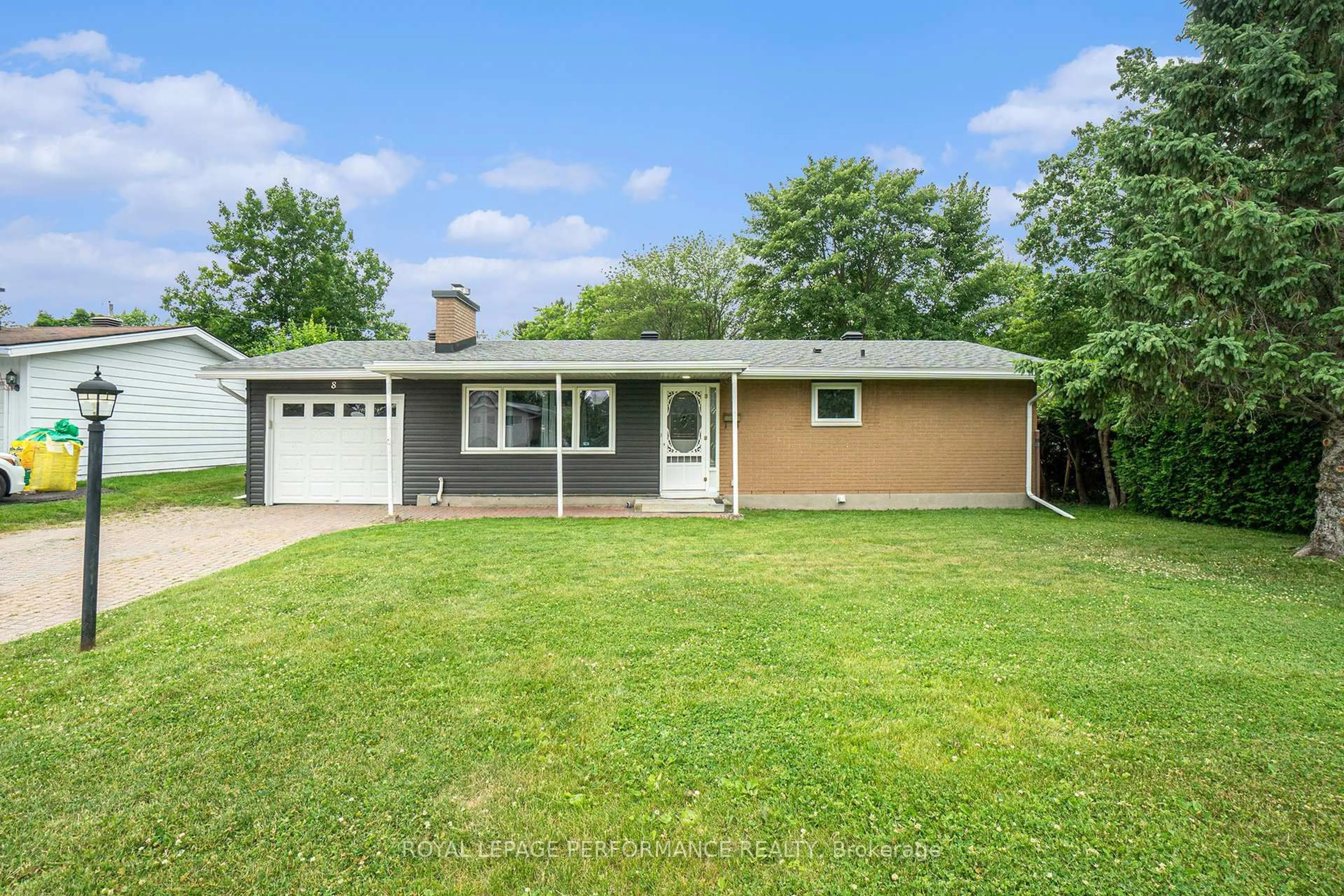 Home with vinyl exterior material, street for 8 Newgale St, Ottawa Ontario K2H 5R3