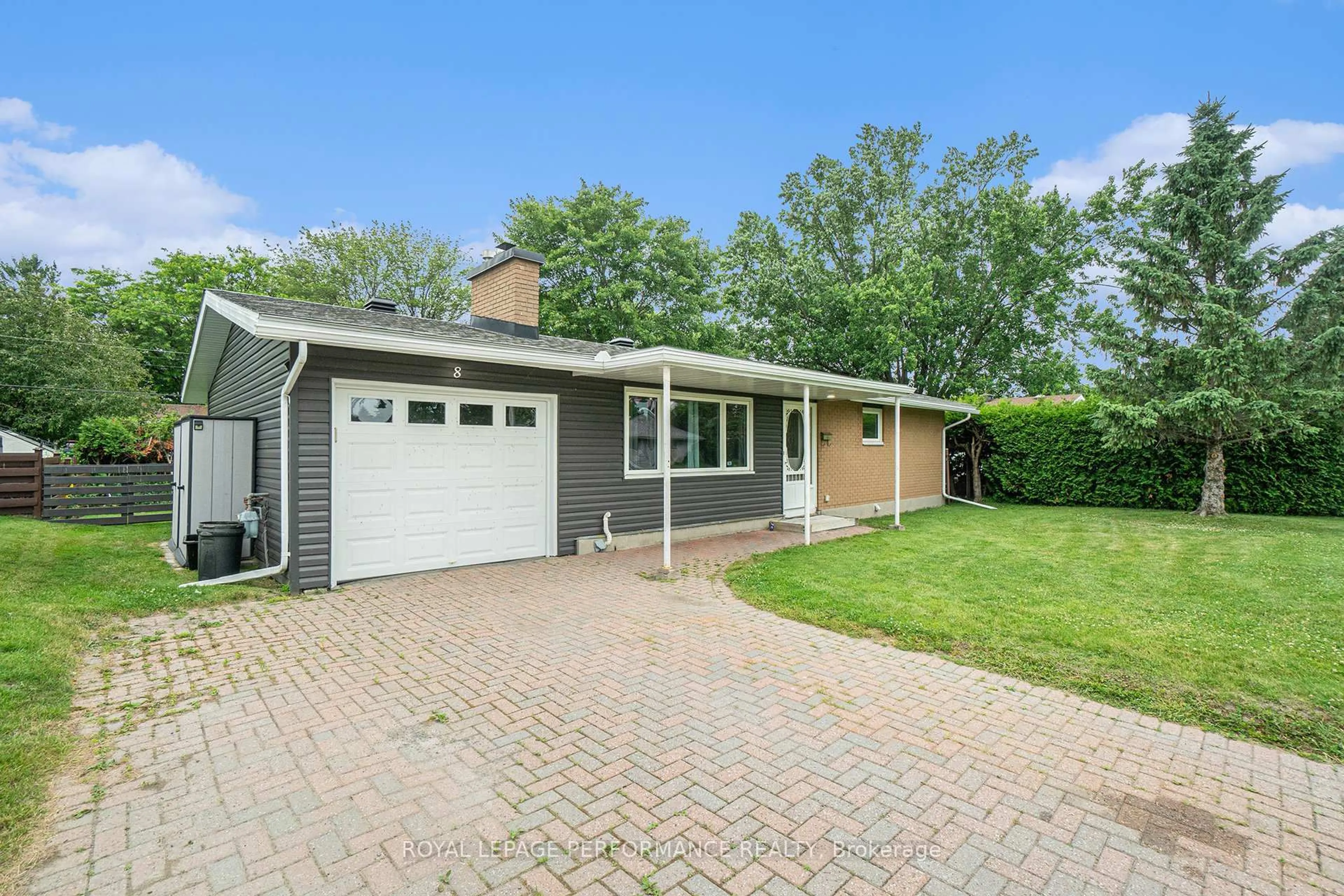 Home with vinyl exterior material, street for 8 Newgale St, Ottawa Ontario K2H 5R3