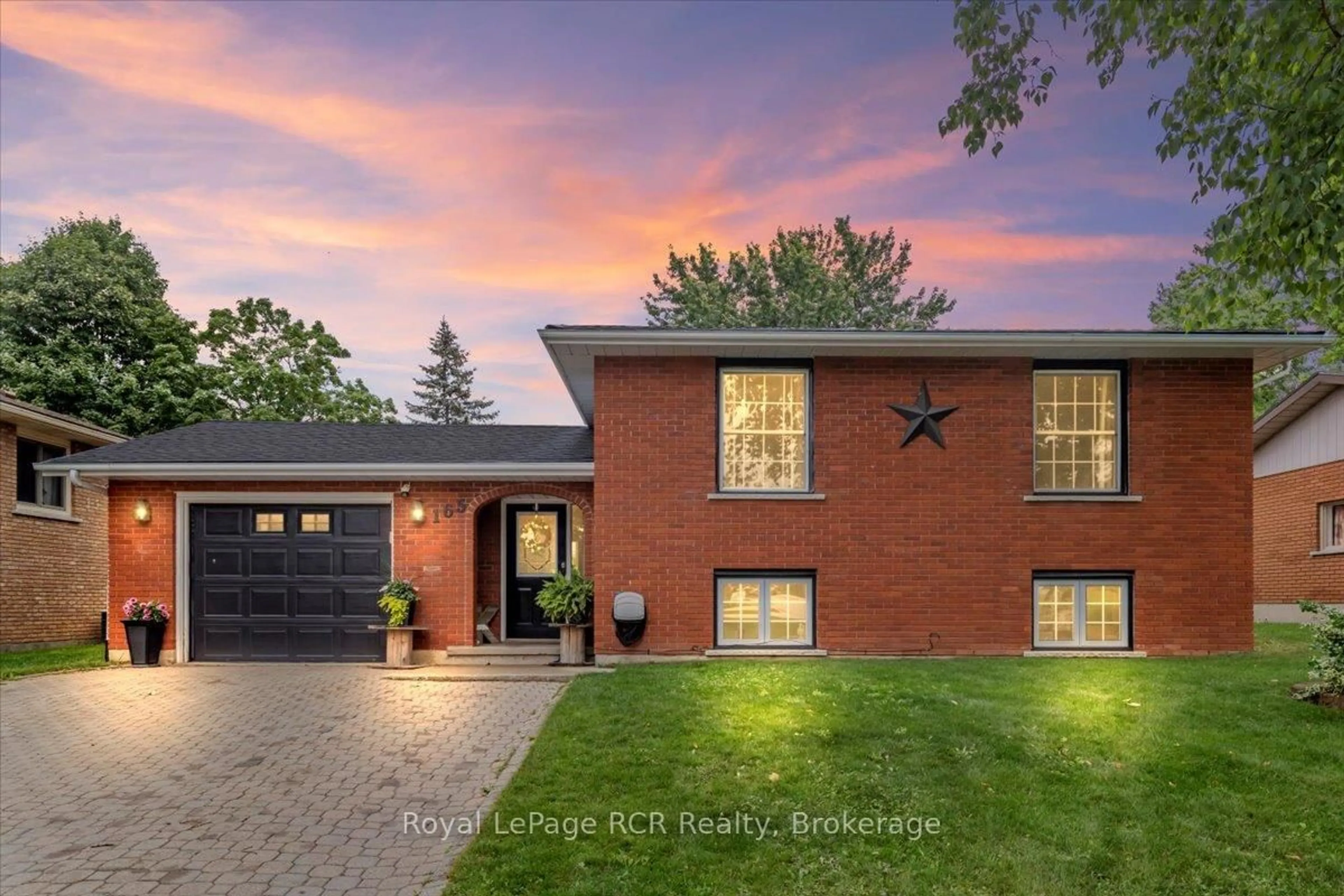 Home with brick exterior material, street for 165 14th Ave, Hanover Ontario N4N 3P7