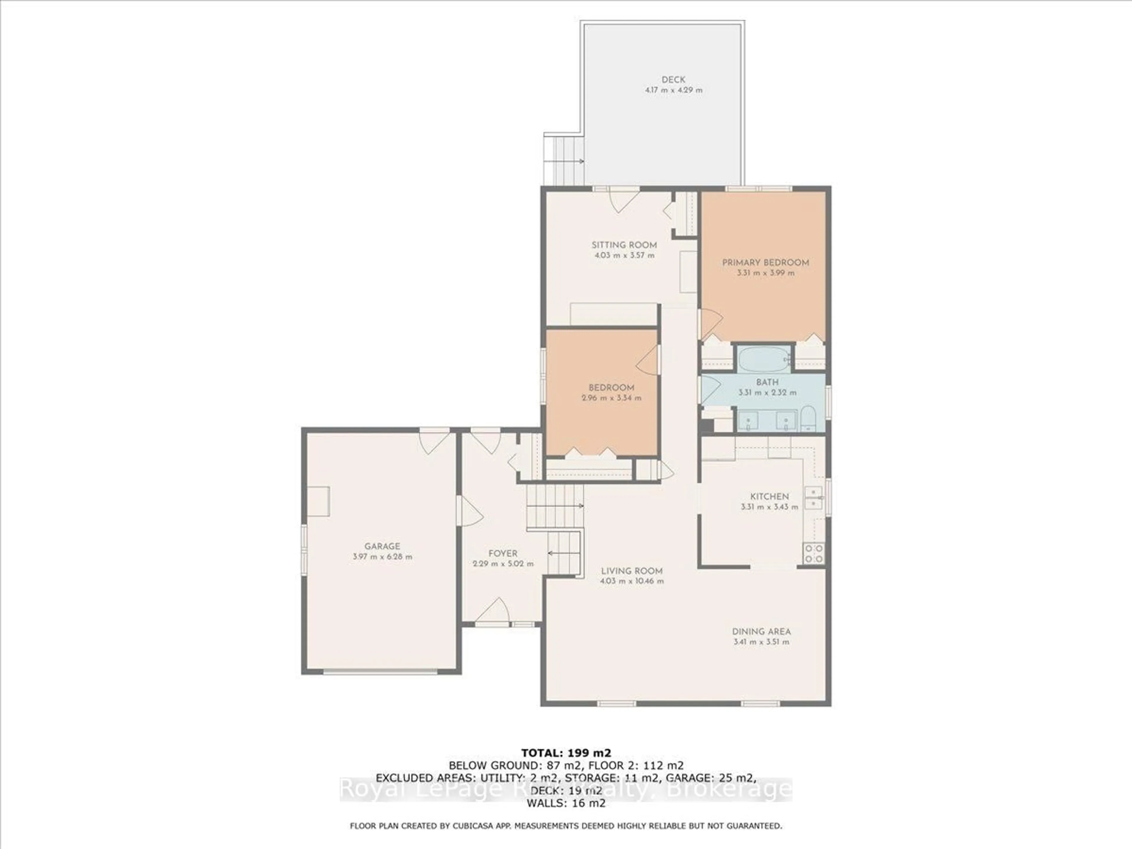 Floor plan for 165 14th Ave, Hanover Ontario N4N 3P7