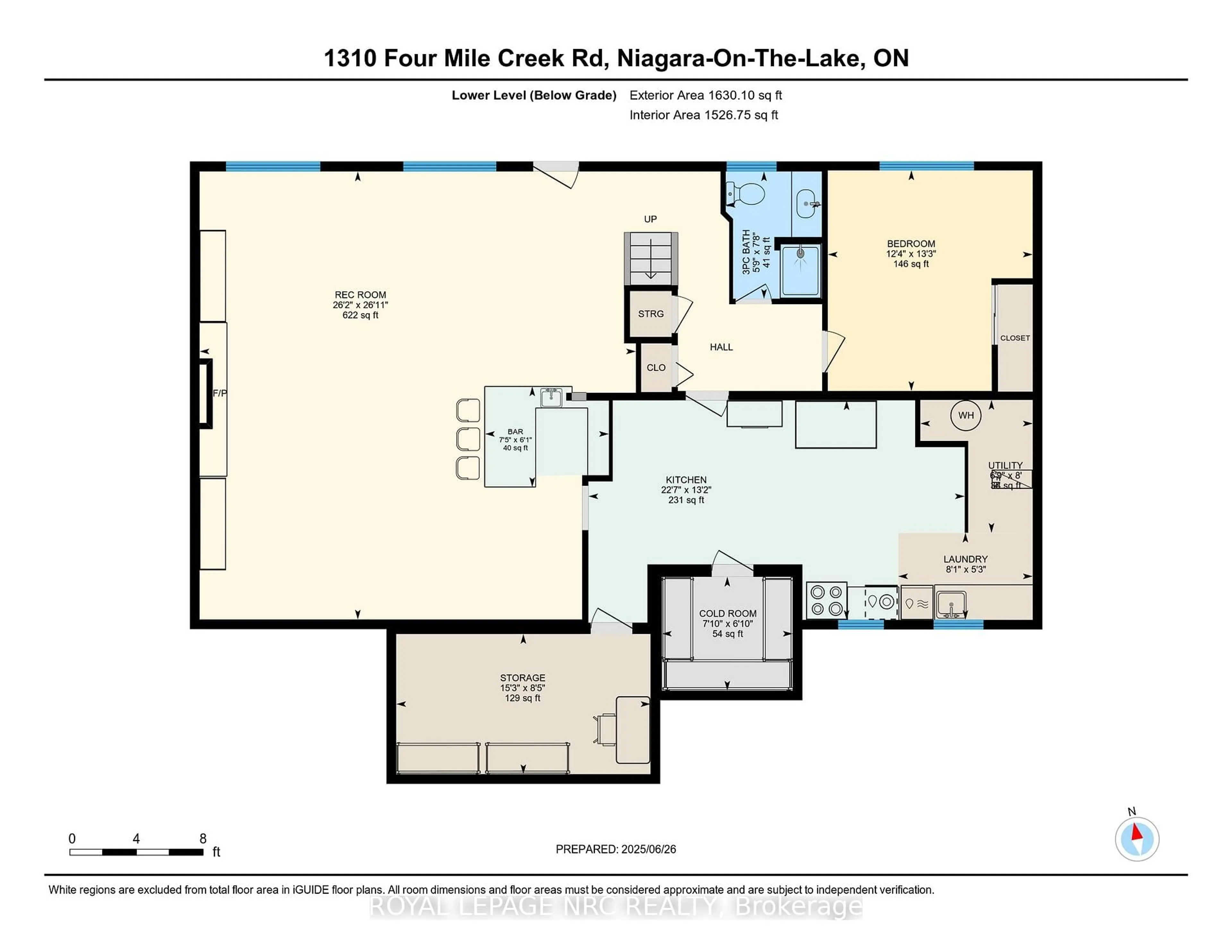 Floor plan for 1310 Four Mile Creek Rd, Niagara-on-the-Lake Ontario L0S 1J0
