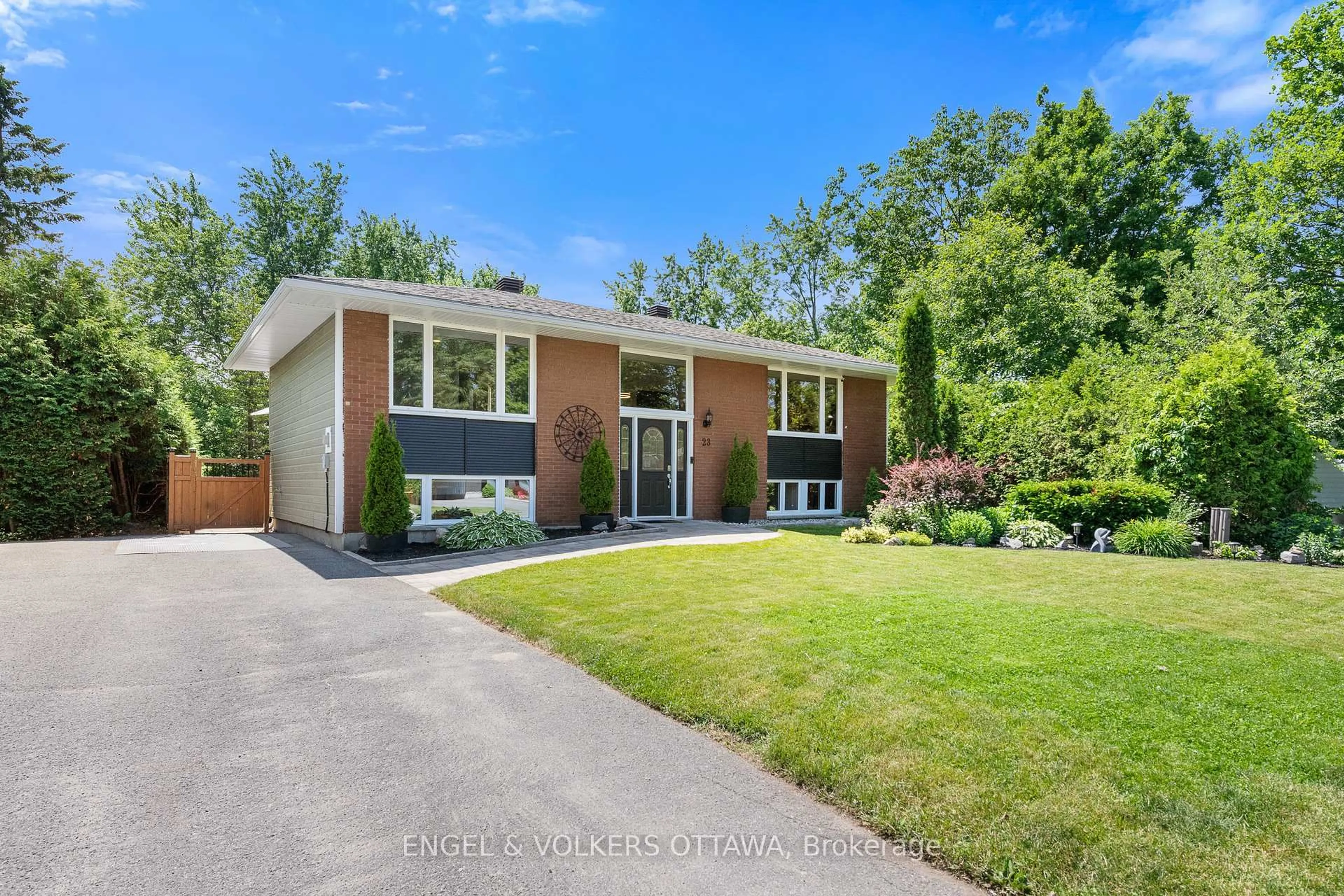 Home with brick exterior material, street for 23 Dayton Cres, Ottawa Ontario K2H 7N8
