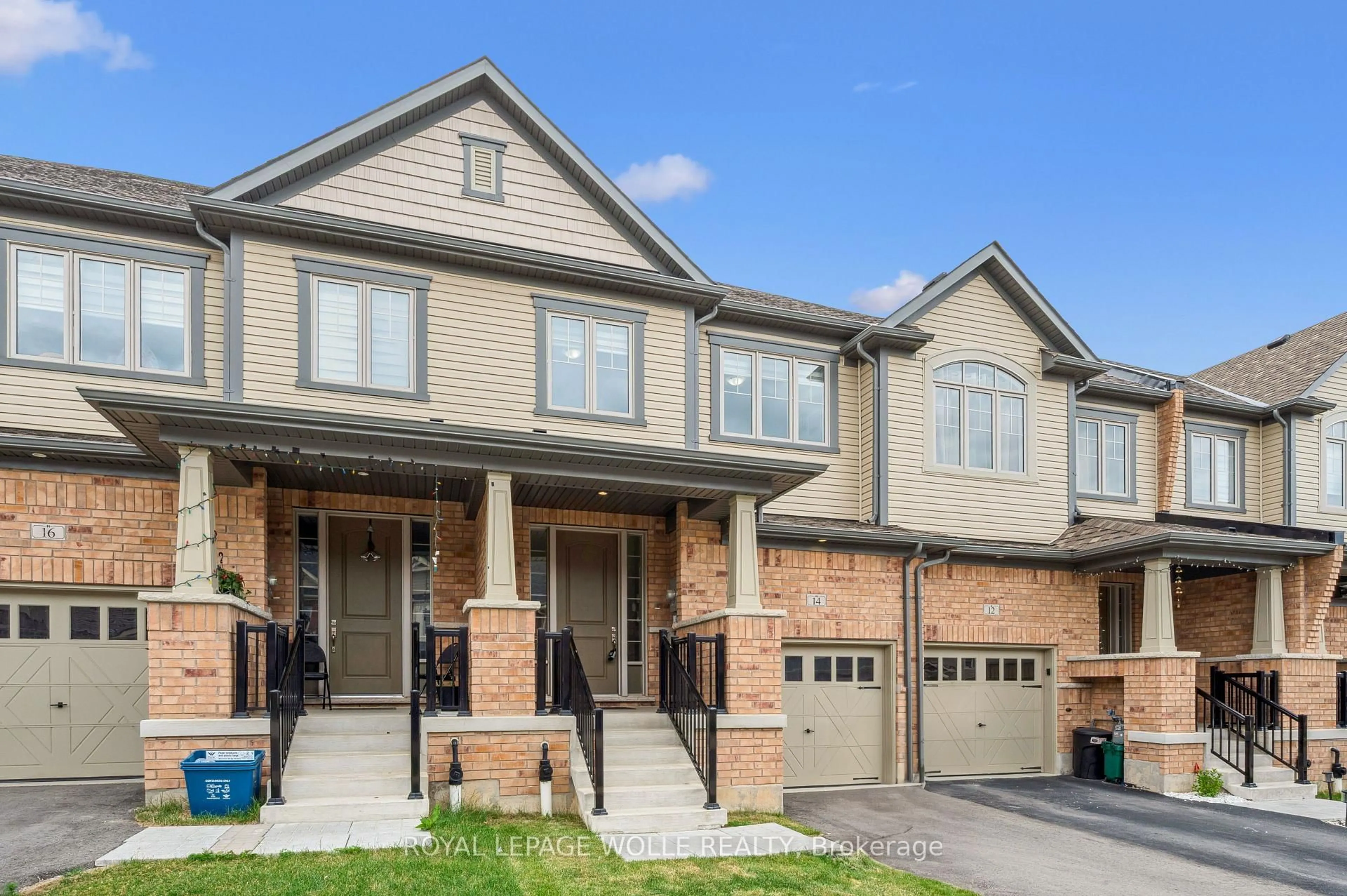 Home with brick exterior material, street for 14 Roywood St, Kitchener Ontario N2R 0S5