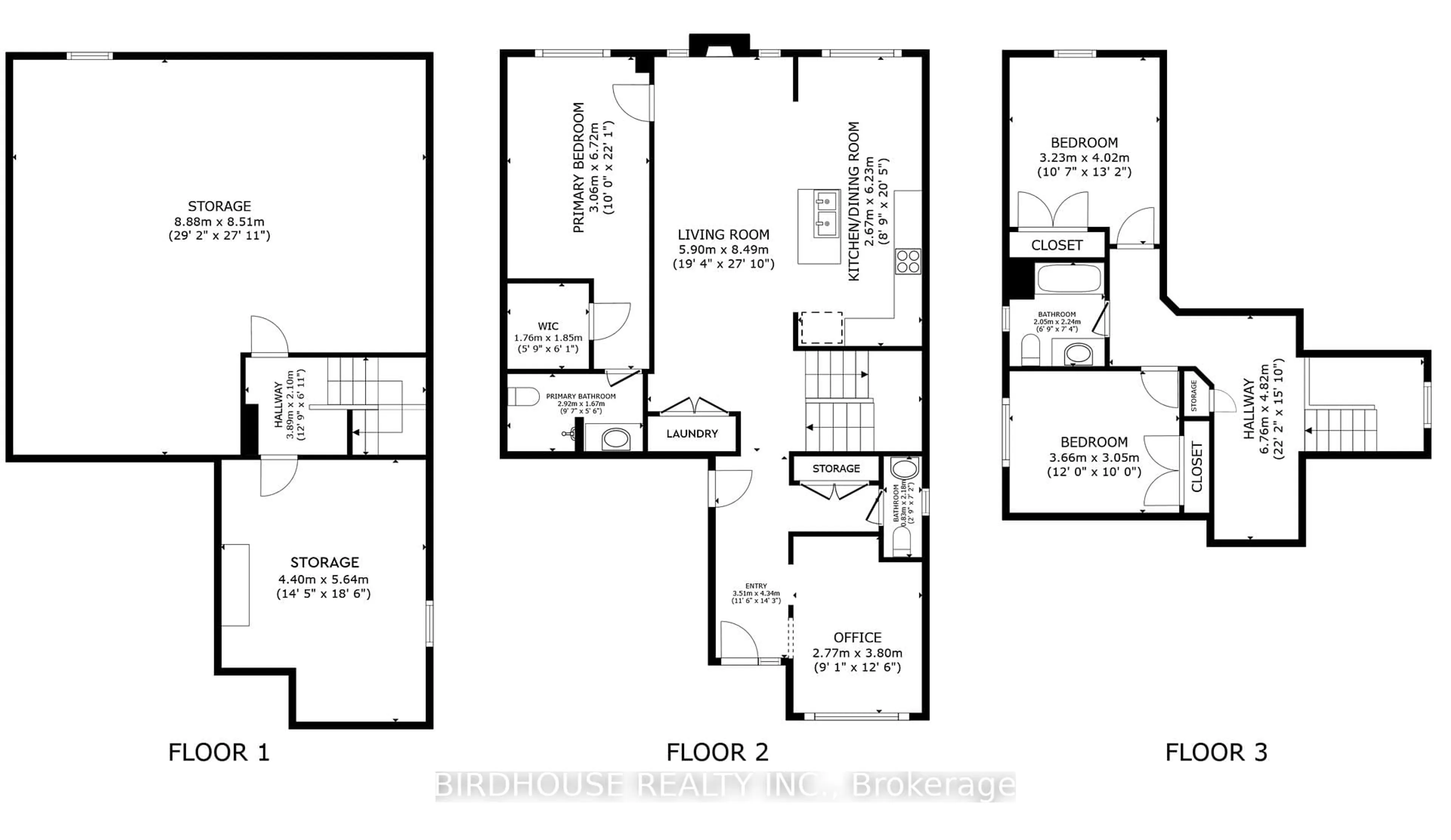 Floor plan for 11 Deacon Cres, Kawartha Lakes Ontario K9V 0L4
