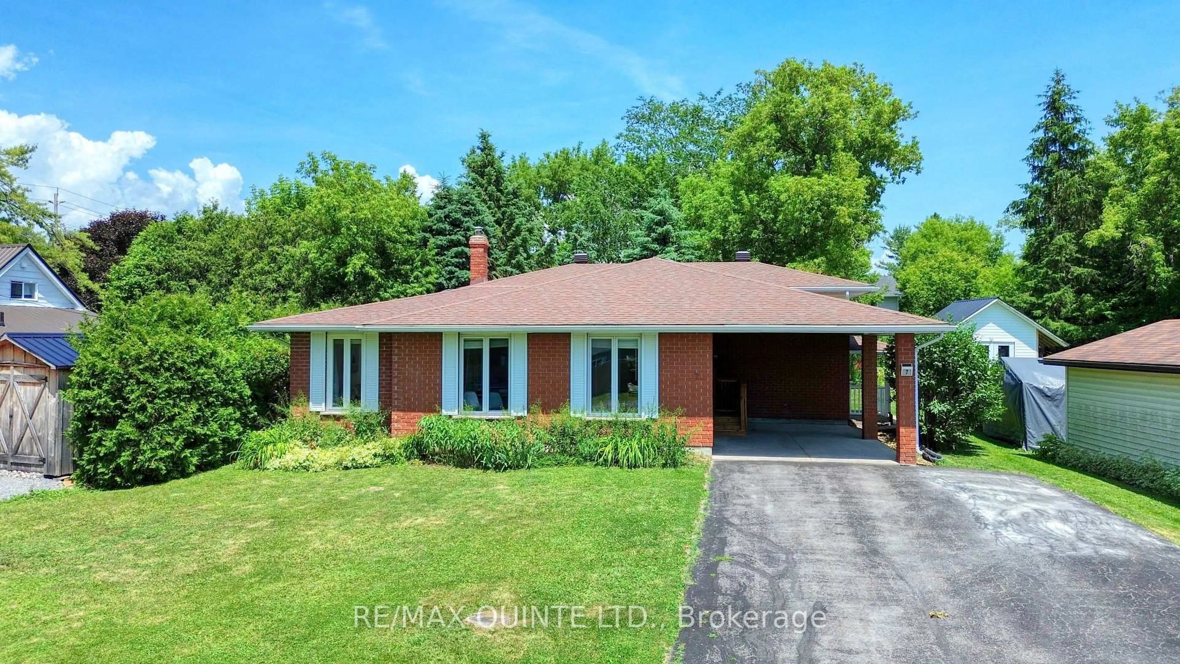 Home with brick exterior material, street for 7 Blake St, Greater Napanee Ontario K7R 3E2