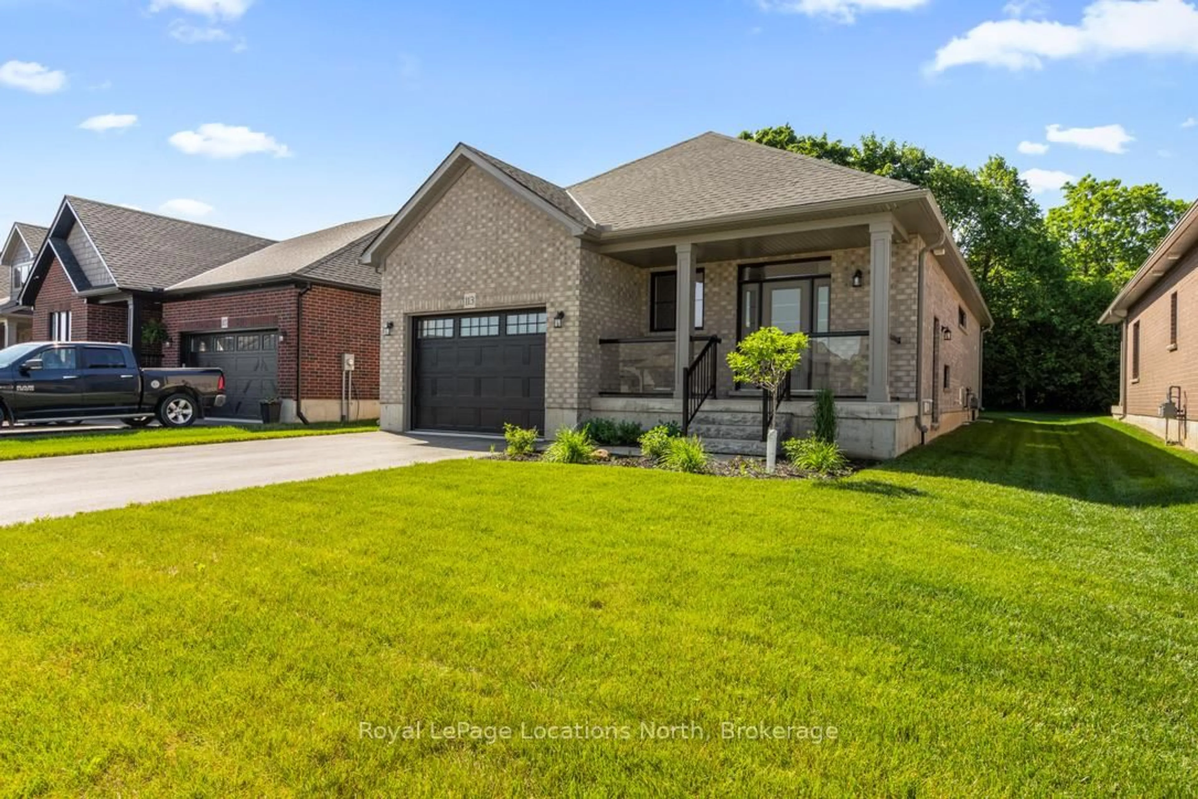Home with brick exterior material, street for 113 EMERSON Way, West Grey Ontario N0G 1R0