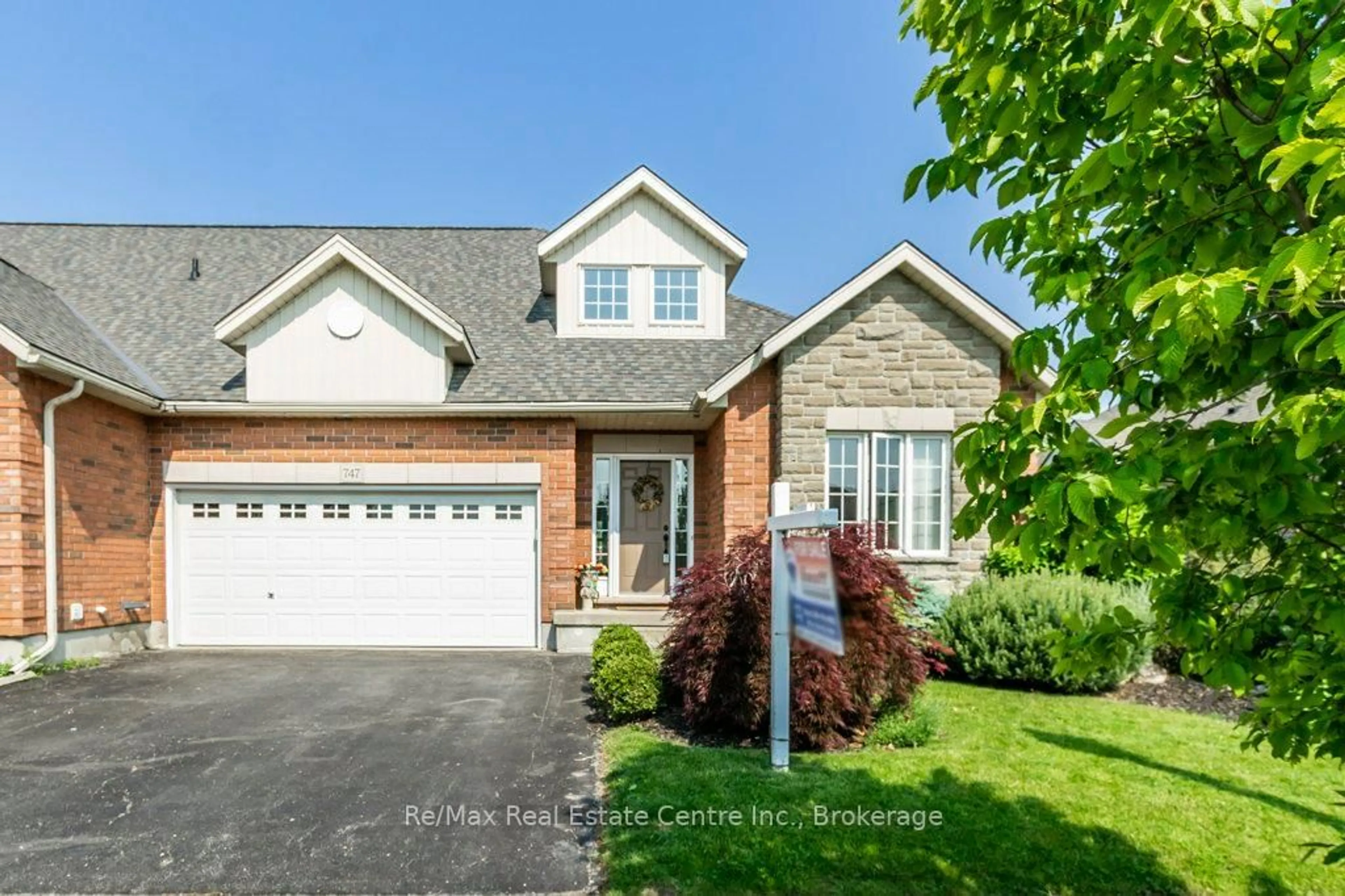 Home with brick exterior material, street for 747 Garden Court Cres, Woodstock Ontario N4T 0A3