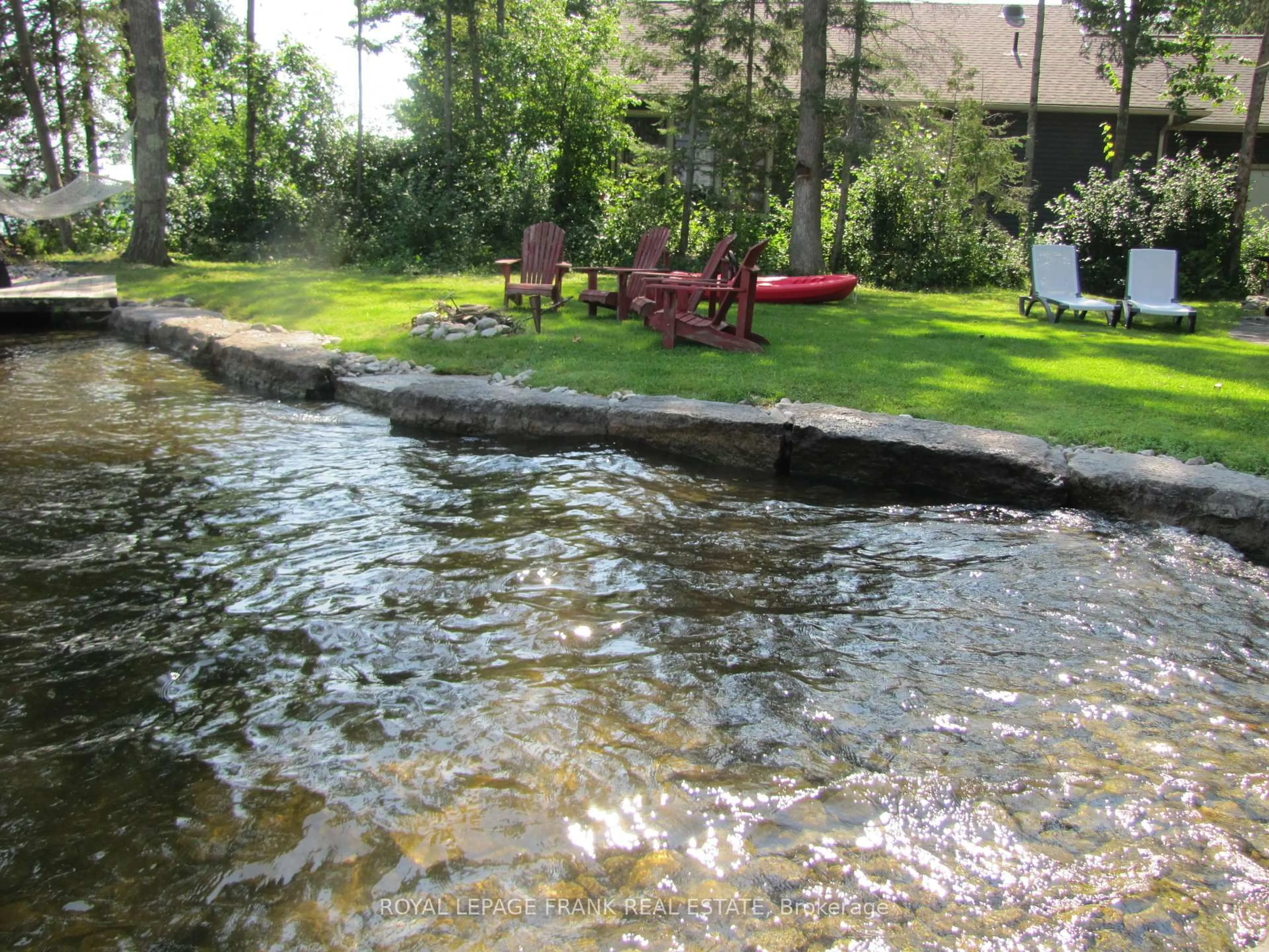 Patio, water/lake/river/ocean view for 112 Lakeland Dr, Kawartha Lakes Ontario K0M 1A0