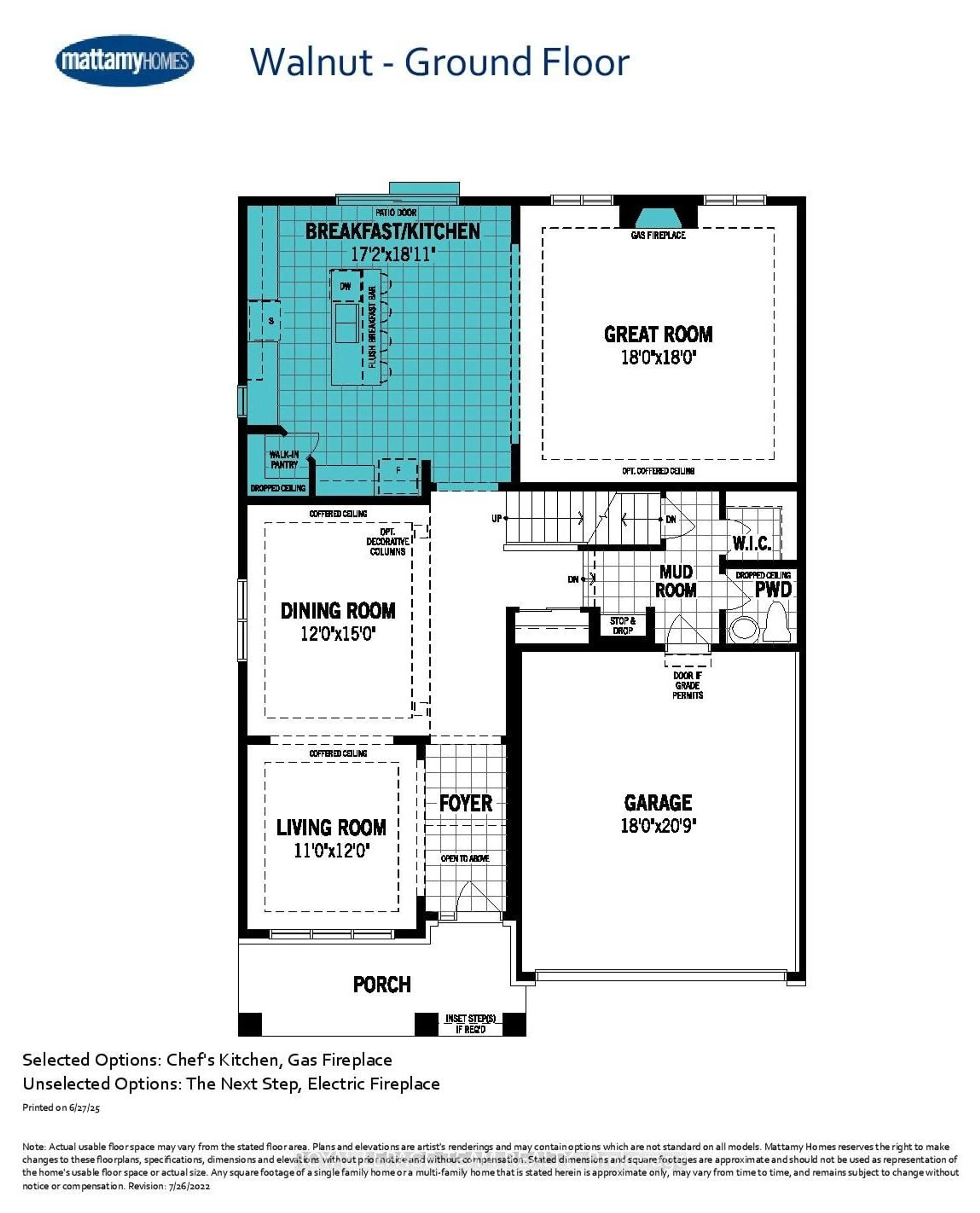 Floor plan for 6346 Ottawa St, Richmond Ontario K0A 2Z0