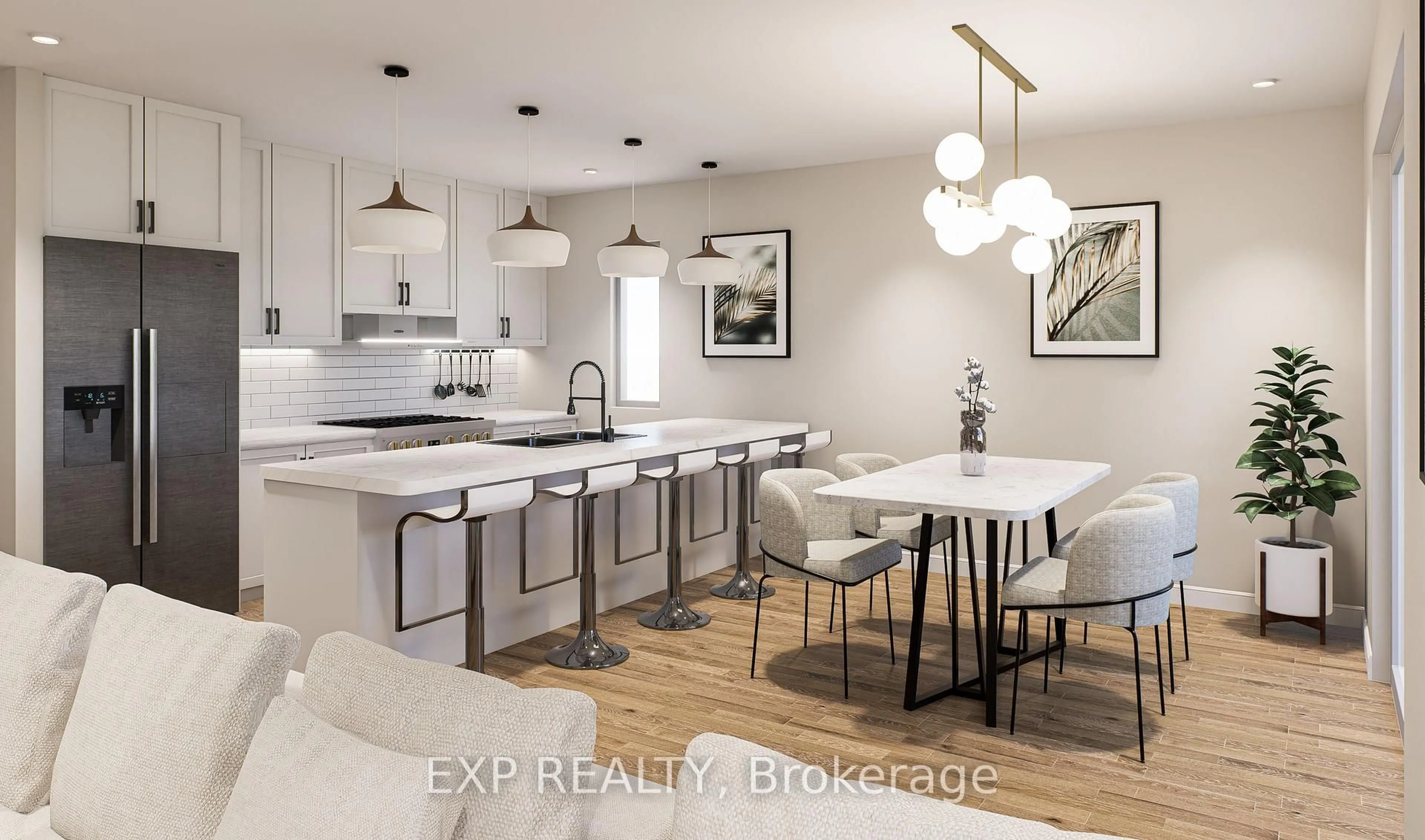 Open concept kitchen, unknown for 263 Carpe St, Casselman Ontario K0A 1M0