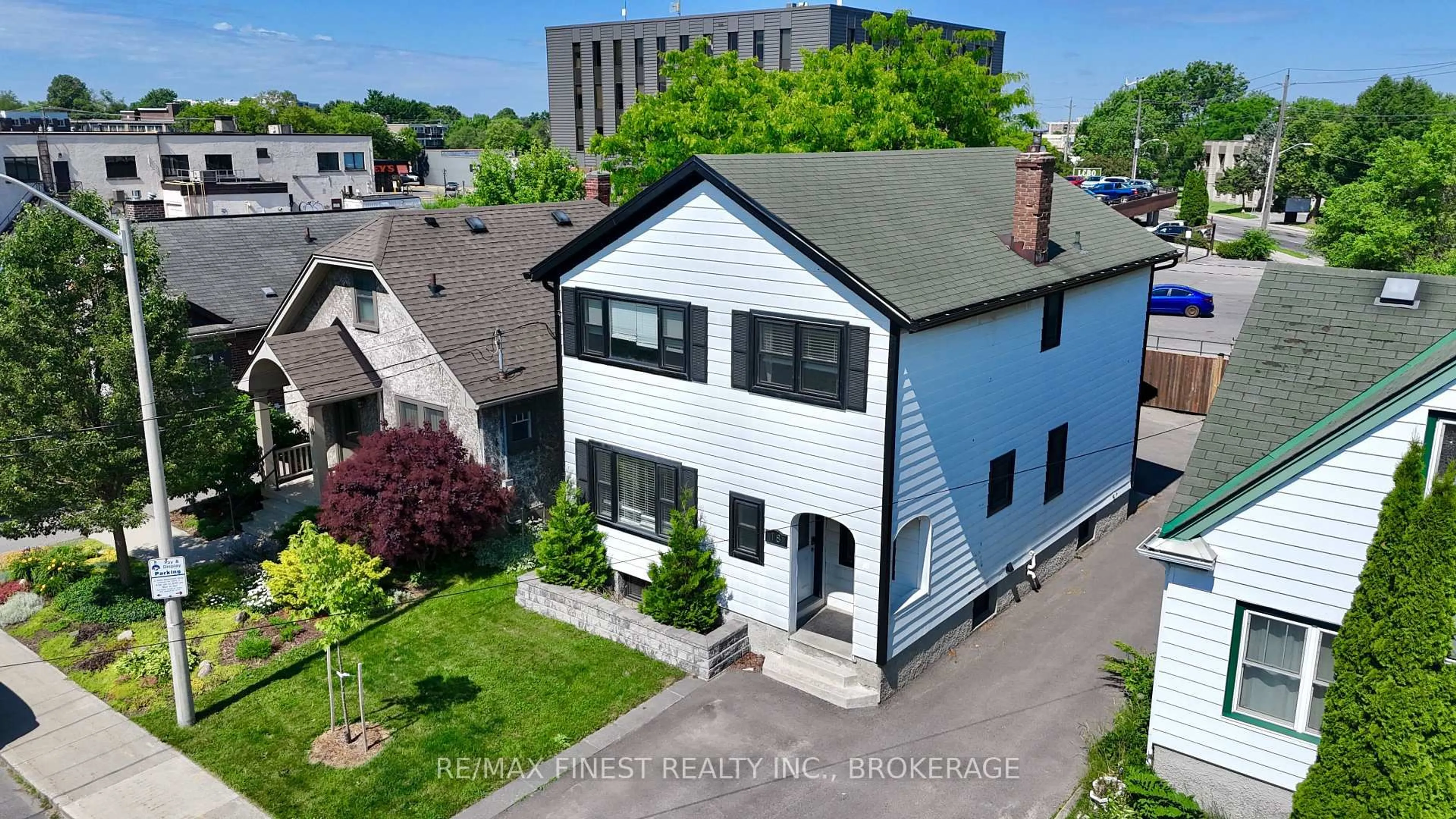 A pic from outside/outdoor area/front of a property/back of a property/a pic from drone, street for 18 Drayton Ave, Kingston Ontario K7K 4X6