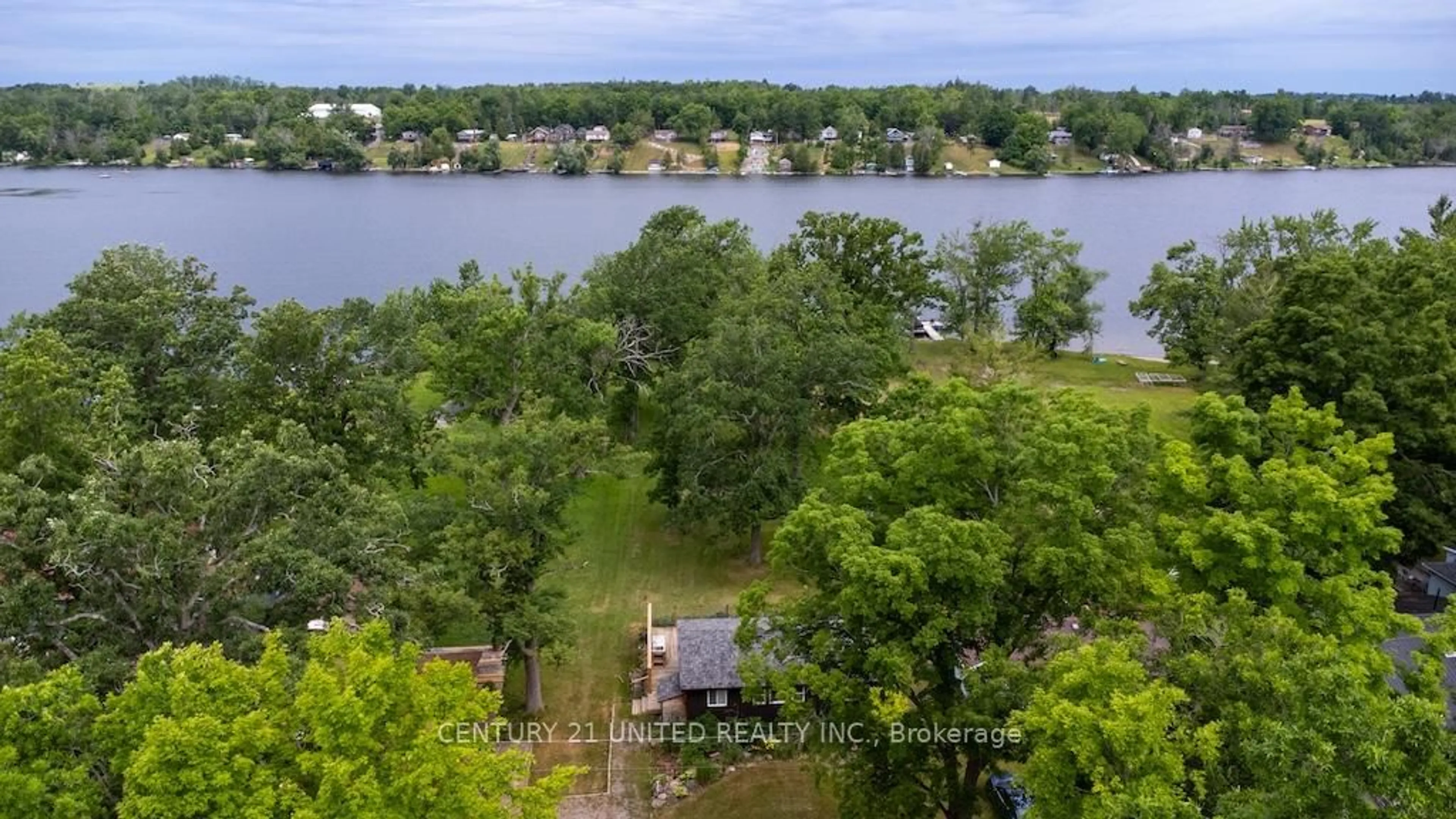 A pic from outside/outdoor area/front of a property/back of a property/a pic from drone, water/lake/river/ocean view for 28 Valley View Lane, Trent Hills Ontario K0L 1Y0